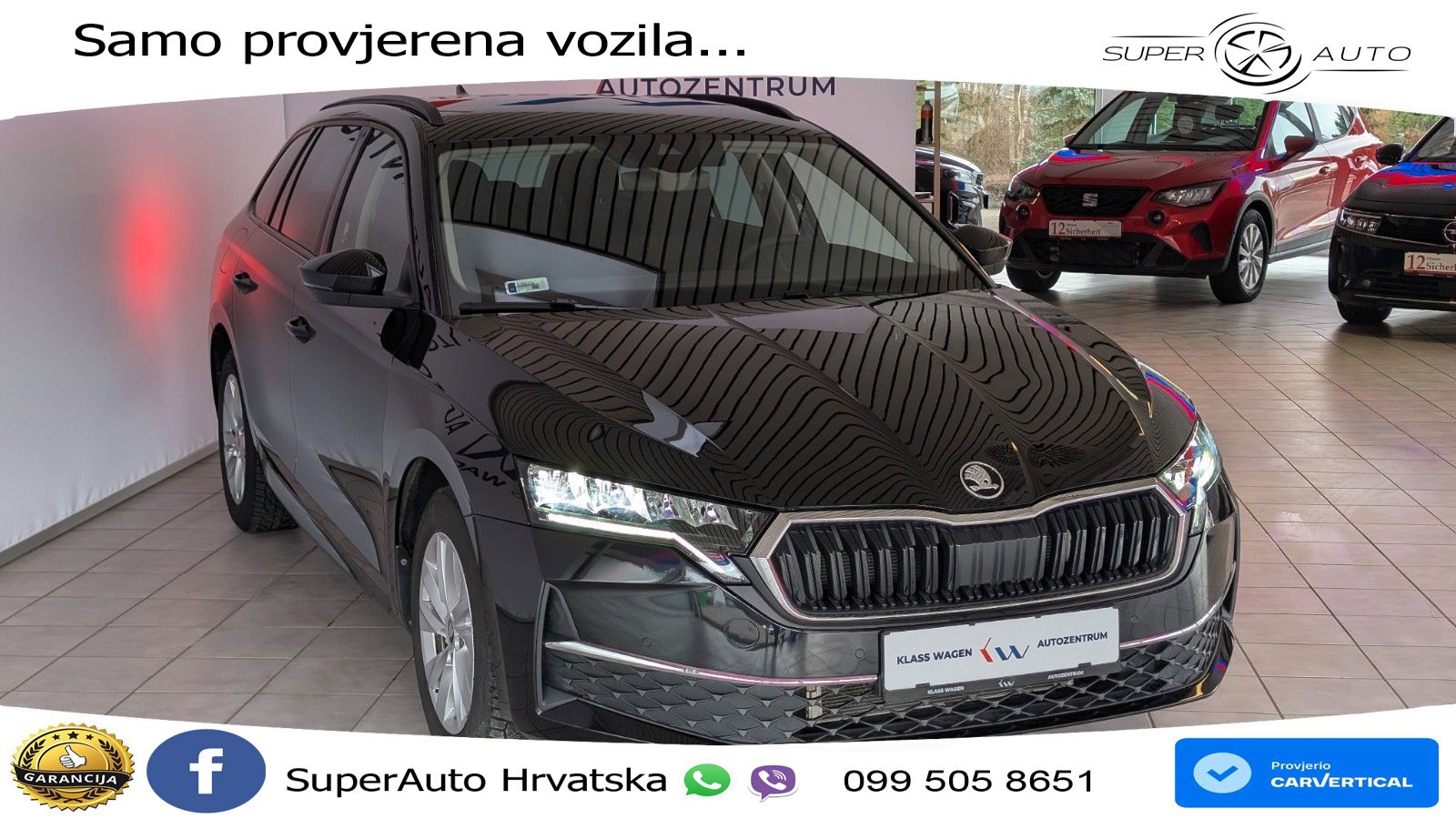 Škoda Octavia Combi 1.5 TSI (150 KS) DSG Selection LED+GR SJED+ACC