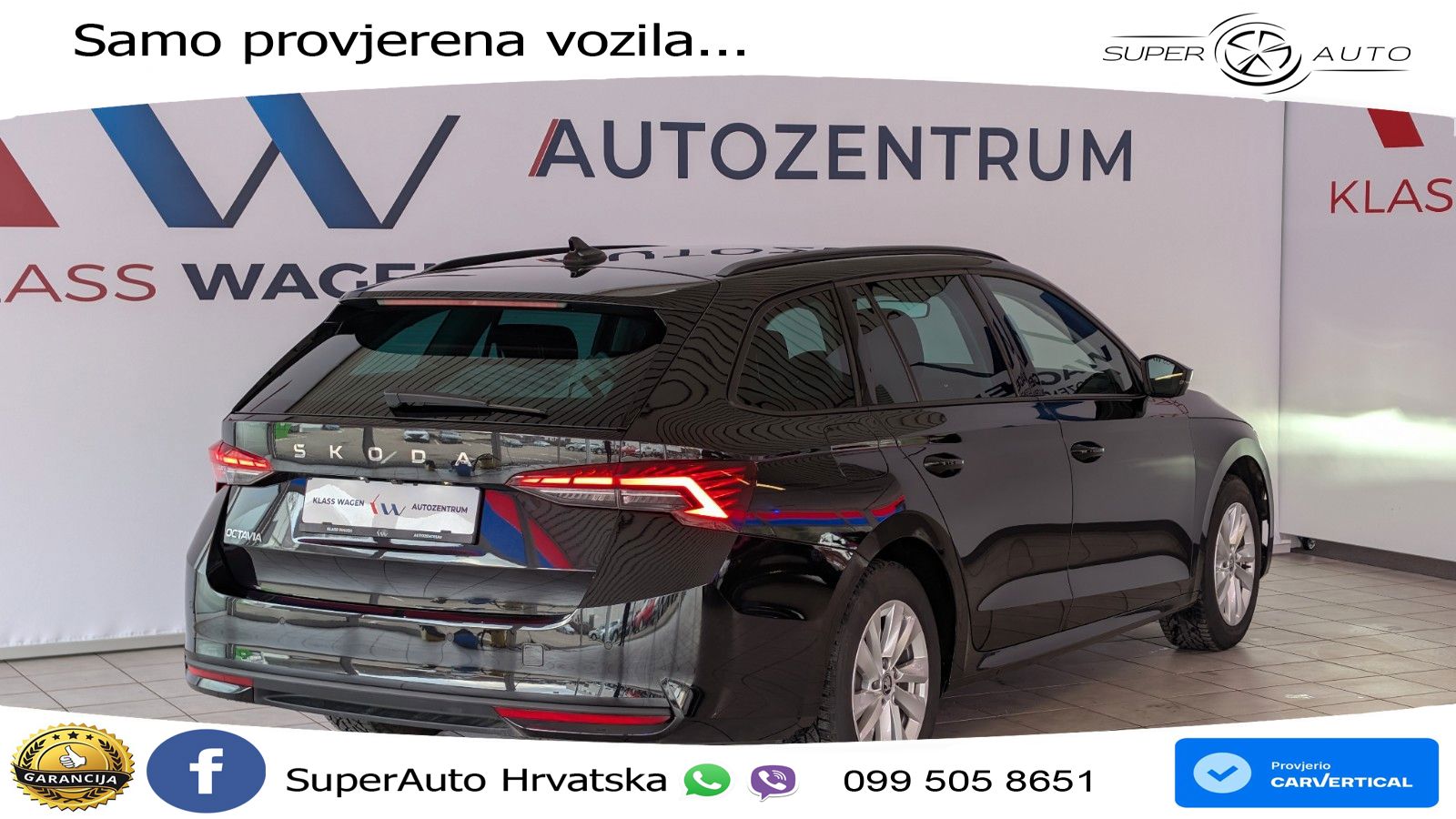 Škoda Octavia Combi 1.5 TSI (150 KS) DSG Selection LED+GR SJED+ACC