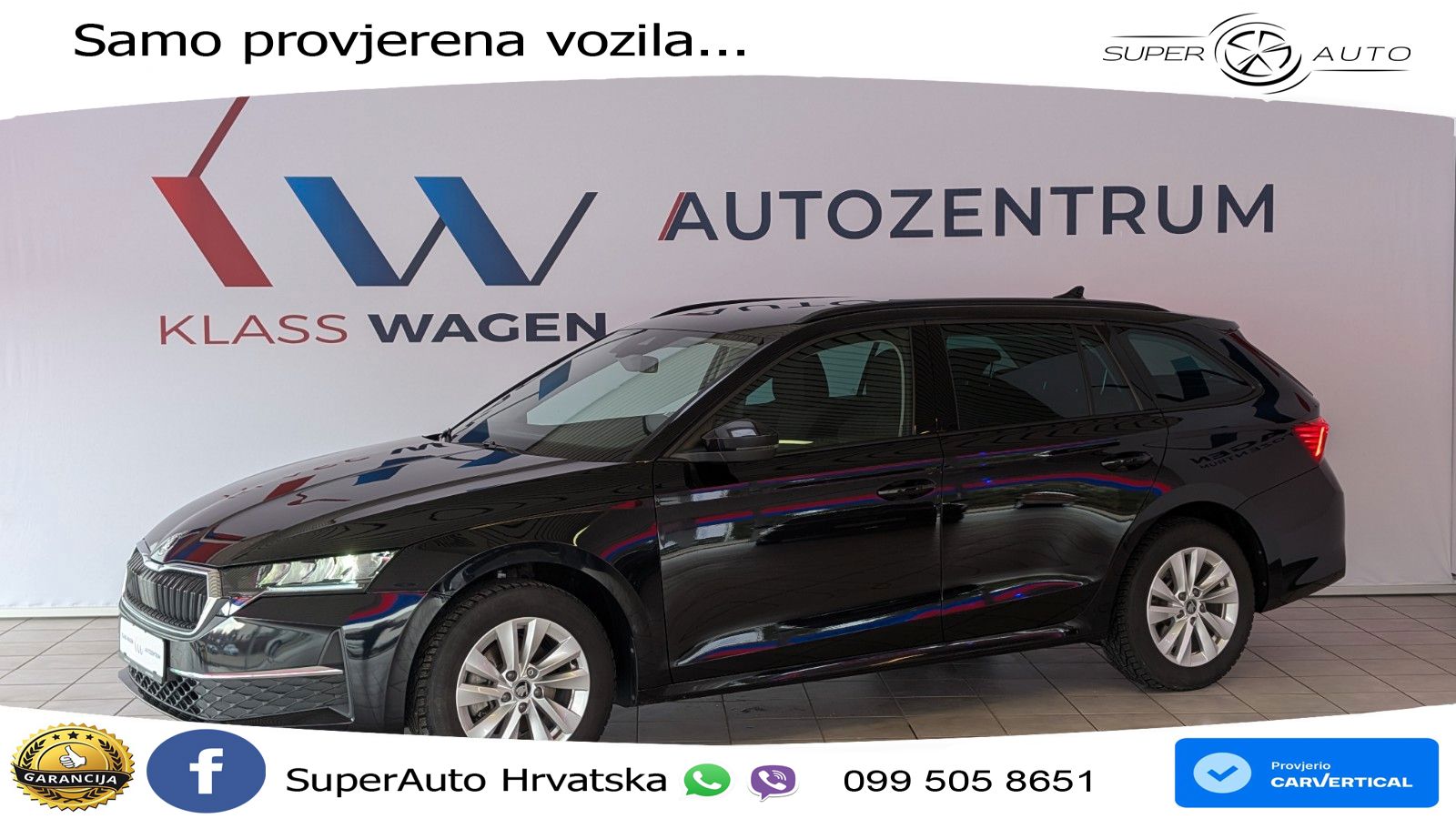 Škoda Octavia Combi 1.5 TSI (150 KS) DSG Selection LED+GR SJED+ACC
