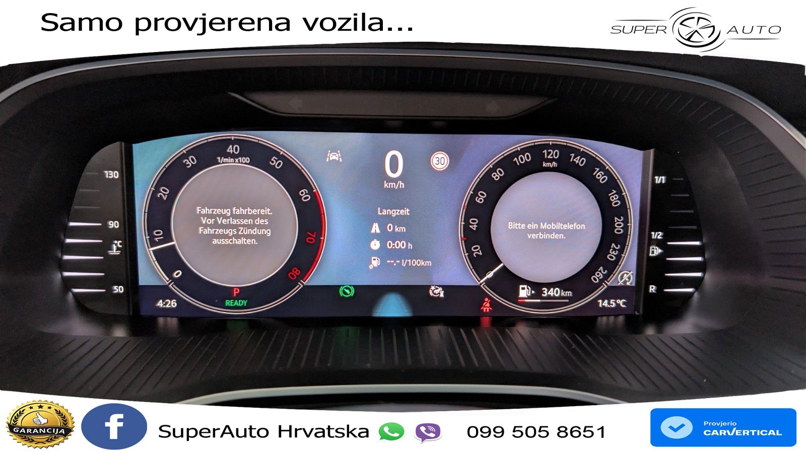 Škoda Octavia Combi 1.5 TSI (150 KS) DSG Selection LED+GR SJED+ACC