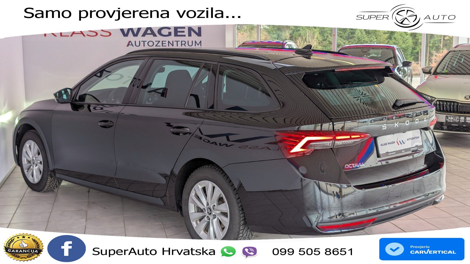 Škoda Octavia Combi 1.5 TSI (150 KS) DSG Selection LED+GR SJED+ACC