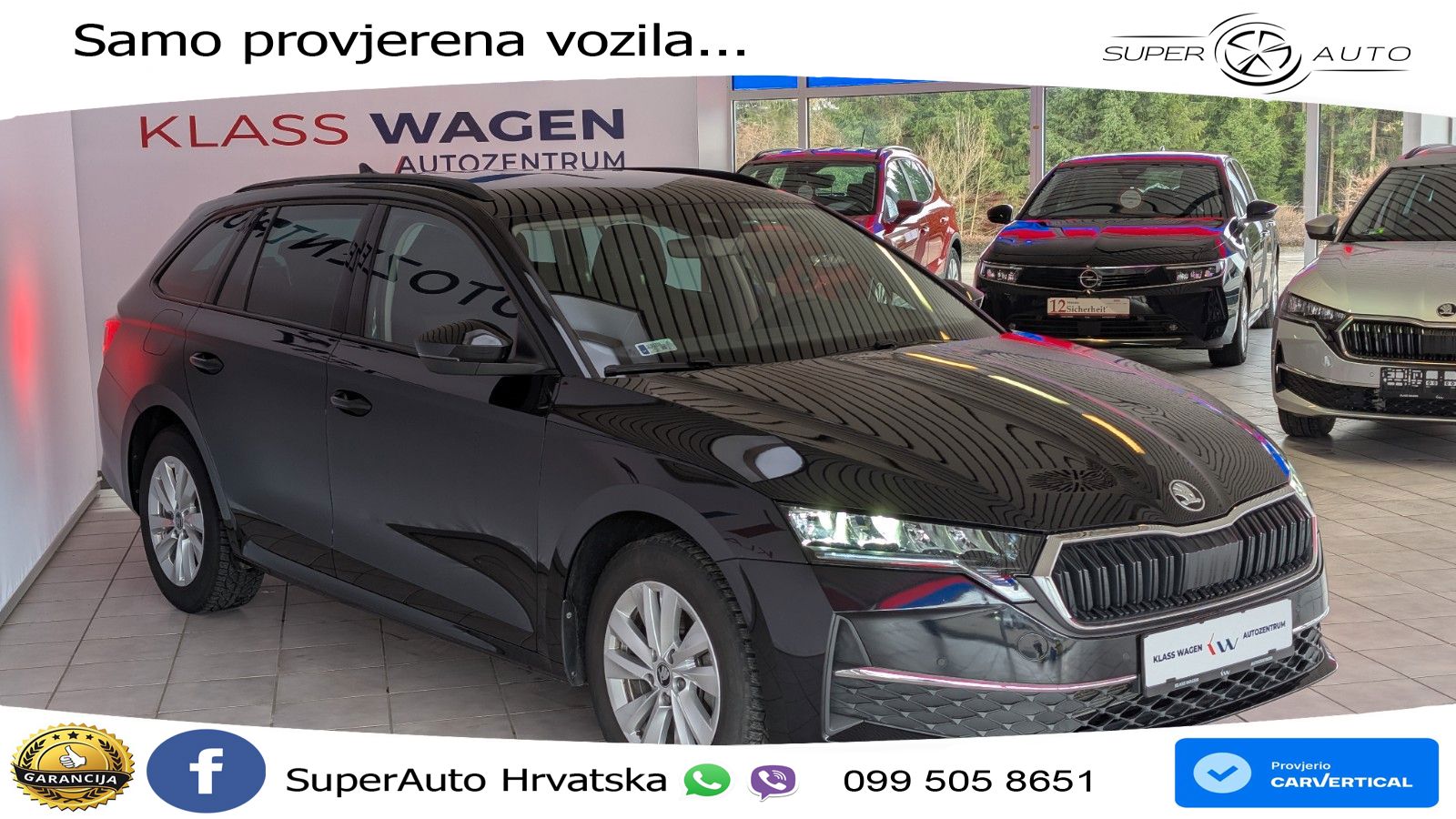 Škoda Octavia Combi 1.5 TSI (150 KS) DSG Selection LED+GR SJED+ACC