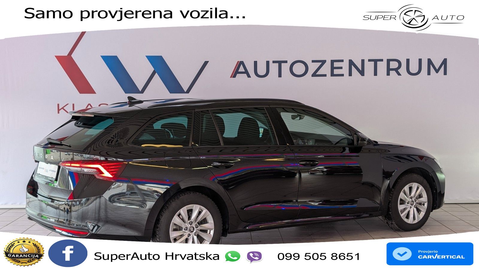 Škoda Octavia Combi 1.5 TSI (150 KS) DSG Selection LED+GR SJED+ACC