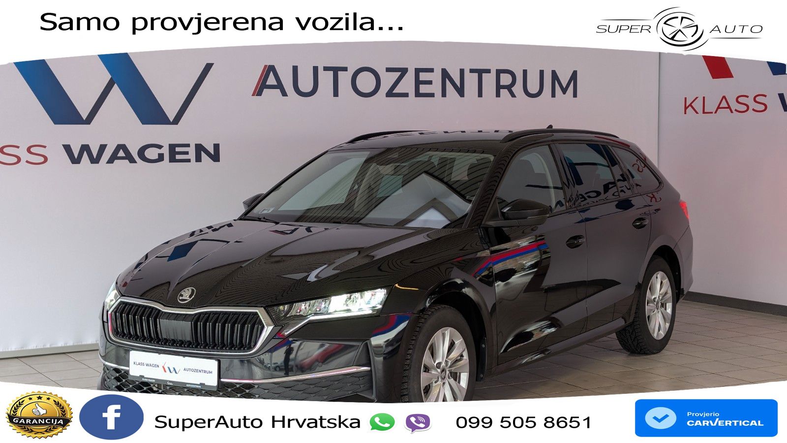 Škoda Octavia Combi 1.5 TSI (150 KS) DSG Selection LED+GR SJED+ACC