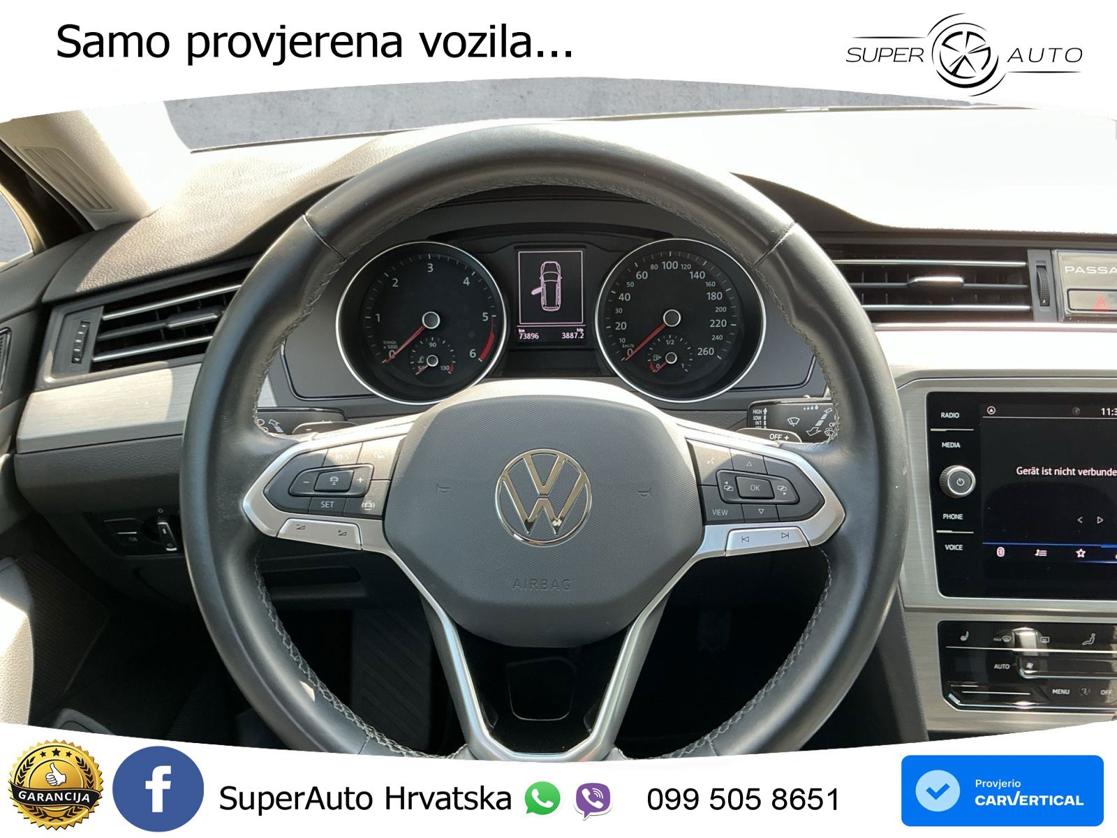 Volkswagen Passat Variant 2.0 TDI (150 KS) DSG LED+GR SJED+ACC