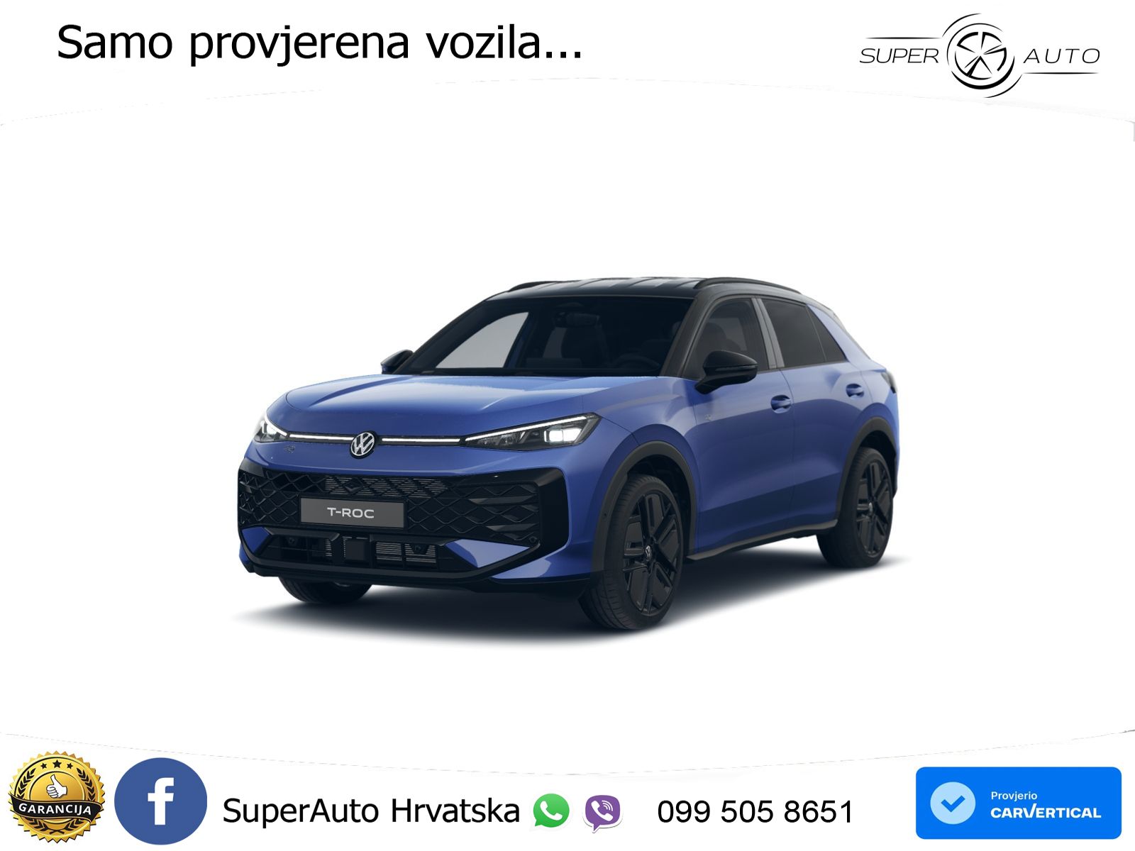 Volkswagen T-Roc II 1.5 eTSI (150 KS)  DSG LED+GR SJED+ACC