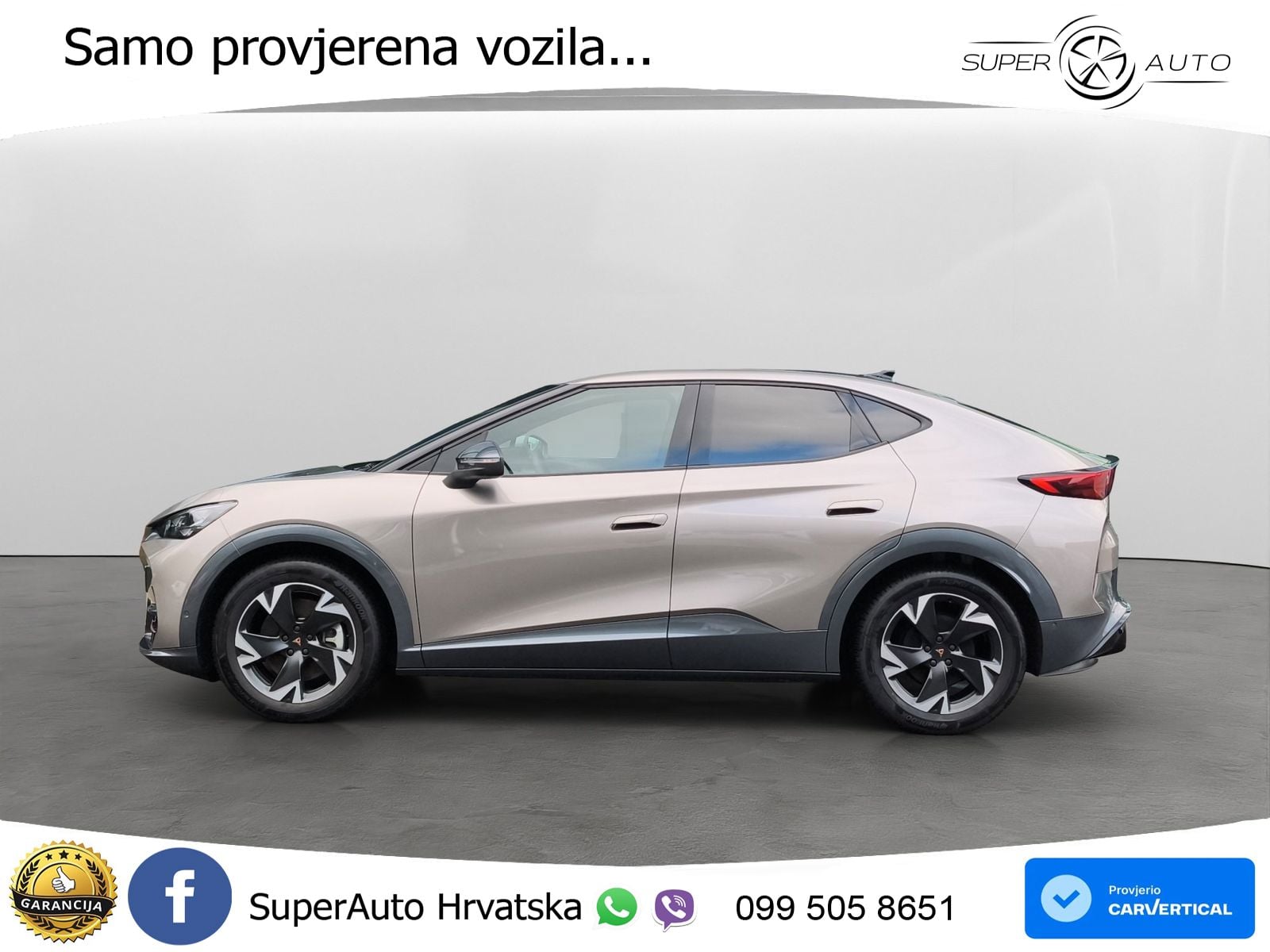 Cupra Tavascan 82 kWh (286 KS) LED+GR SJED+ACC