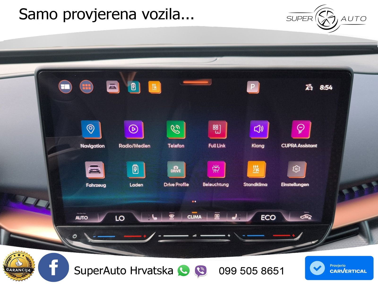 Cupra Tavascan 82 kWh (286 KS) LED+GR SJED+ACC