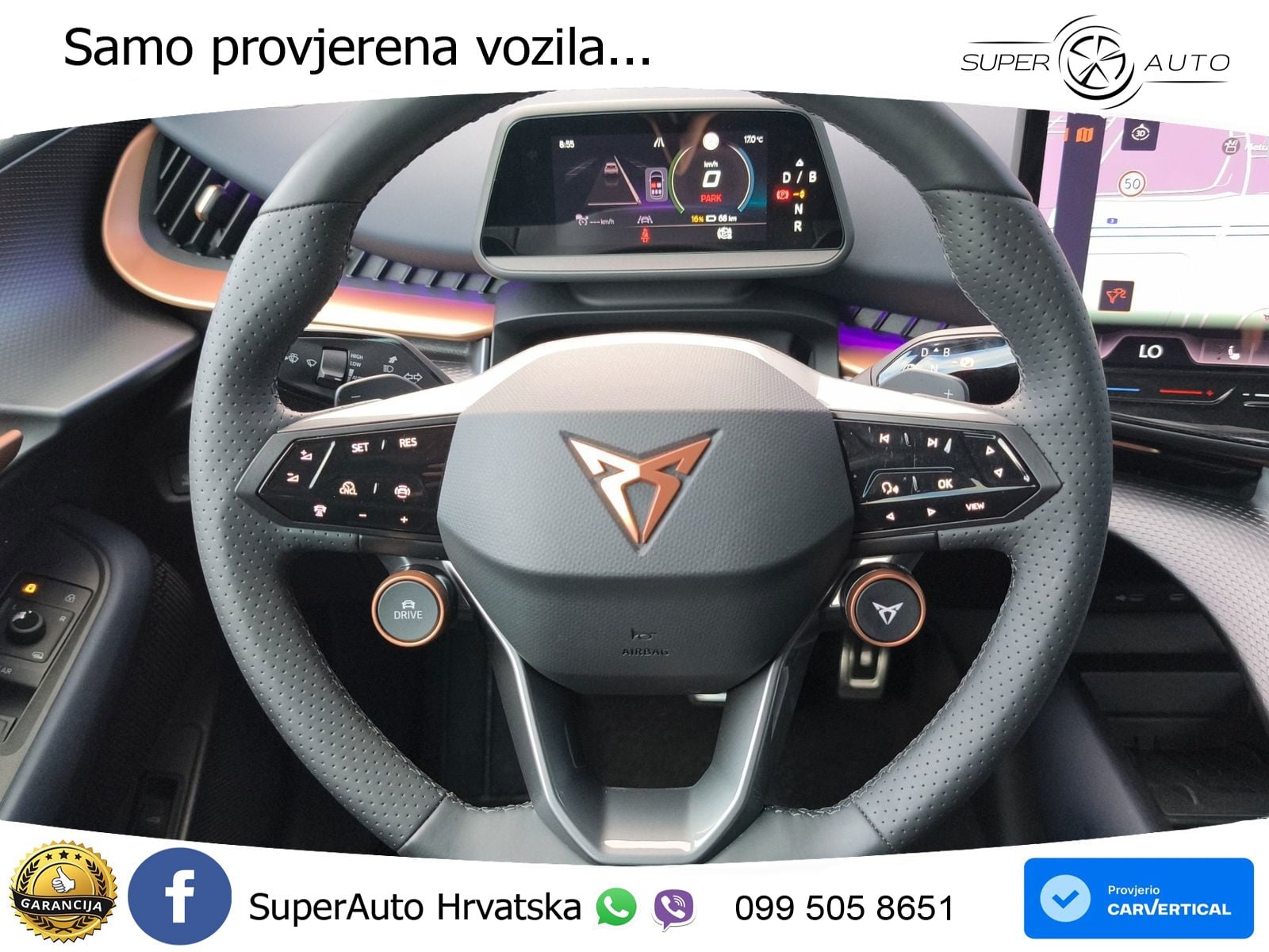Cupra Tavascan 82 kWh (286 KS) LED+GR SJED+ACC
