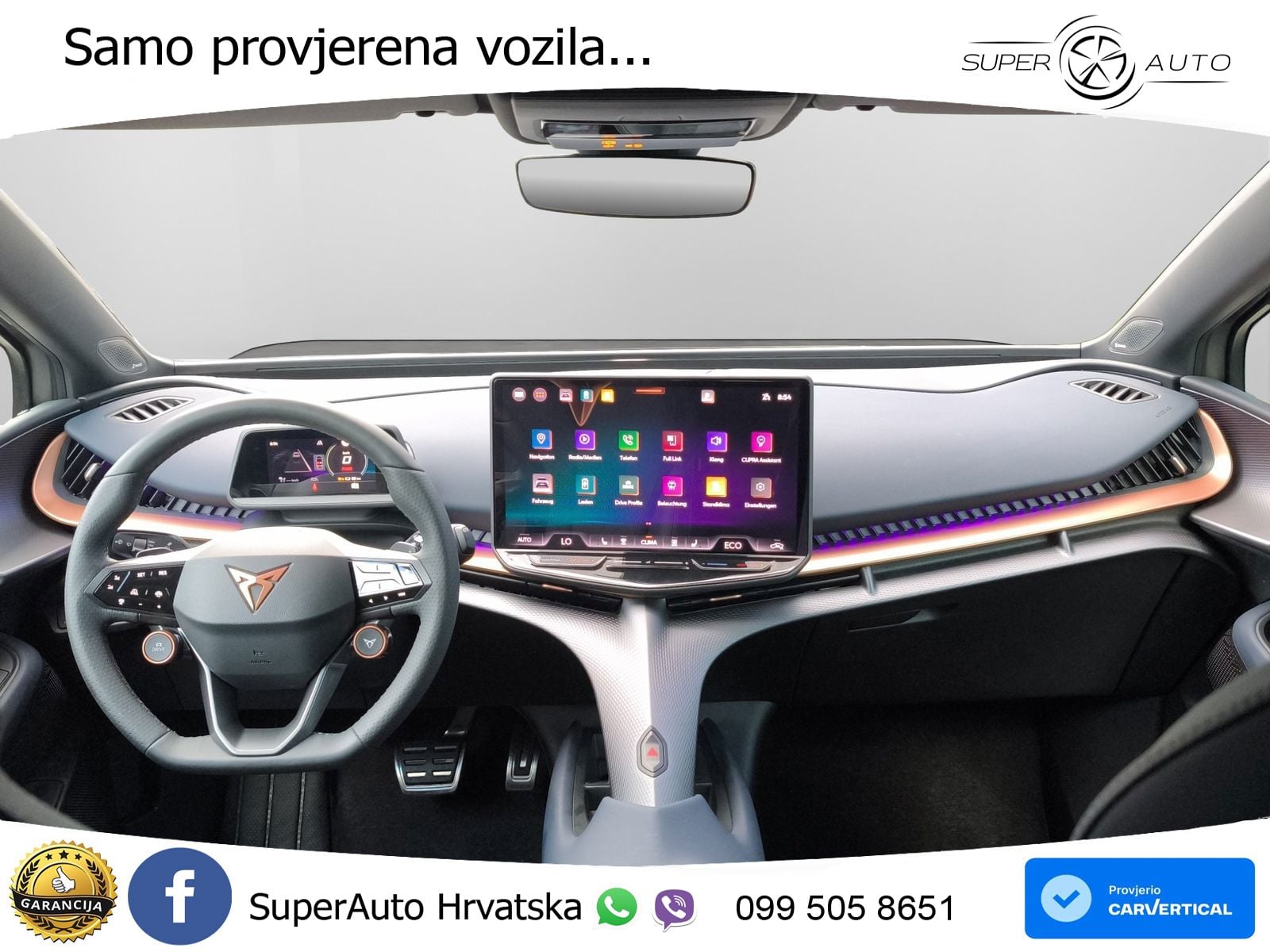 Cupra Tavascan 82 kWh (286 KS) LED+GR SJED+ACC