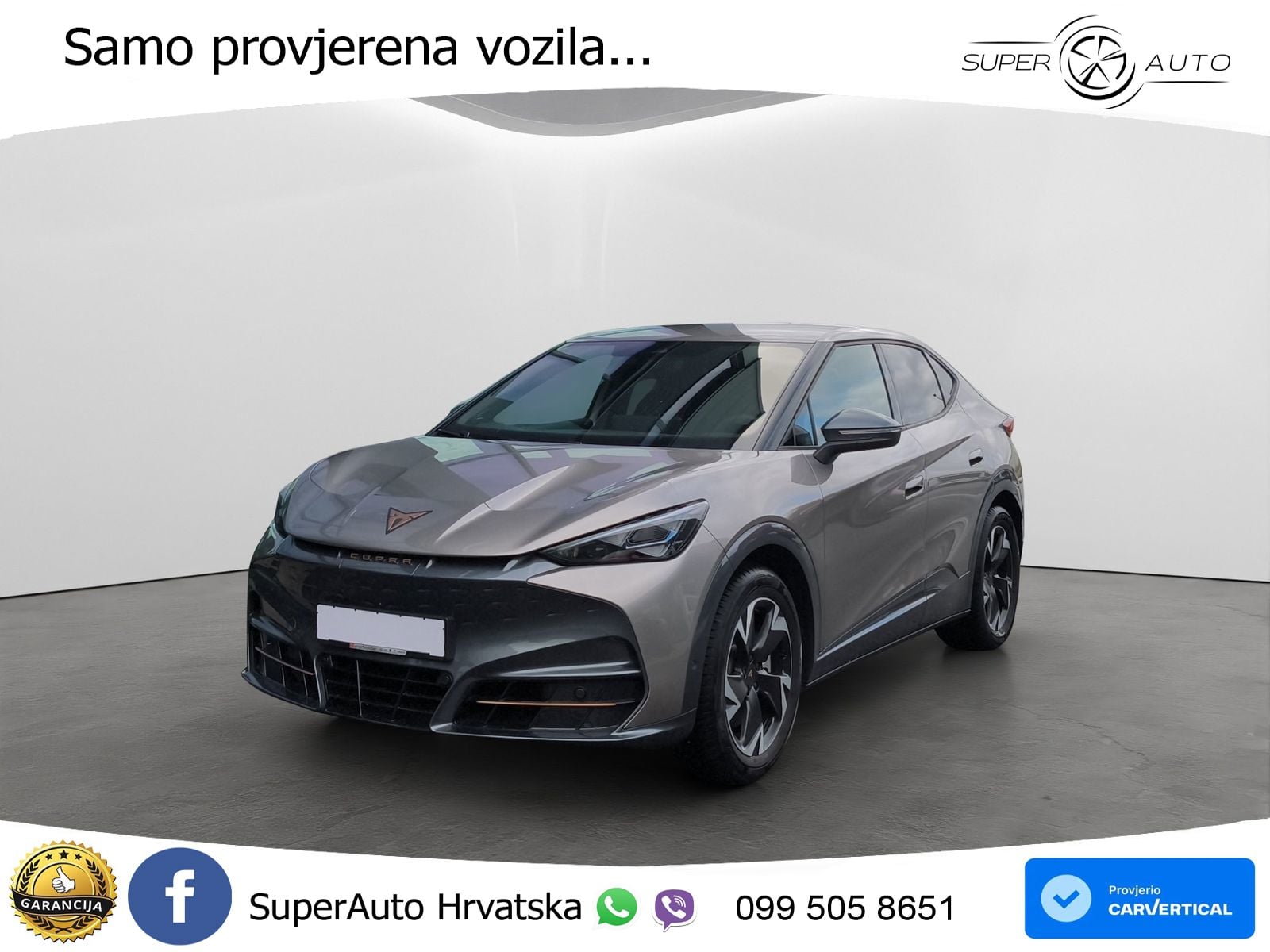 Cupra Tavascan 82 kWh (286 KS) LED+GR SJED+ACC