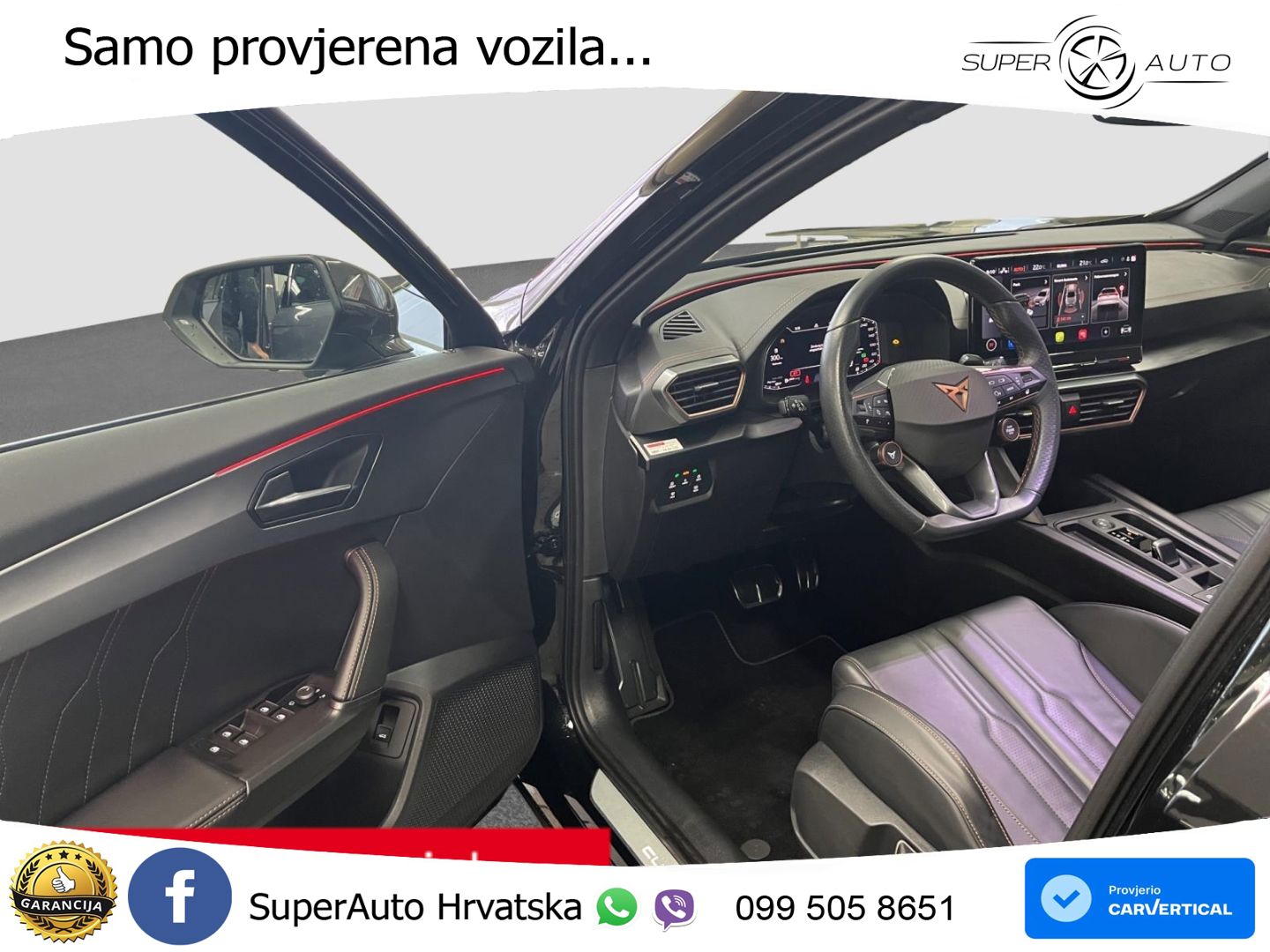 Cupra Formentor VZ5 2.5 TSI (390 KS) 4Drive DSG LED+GR SJED+ACC