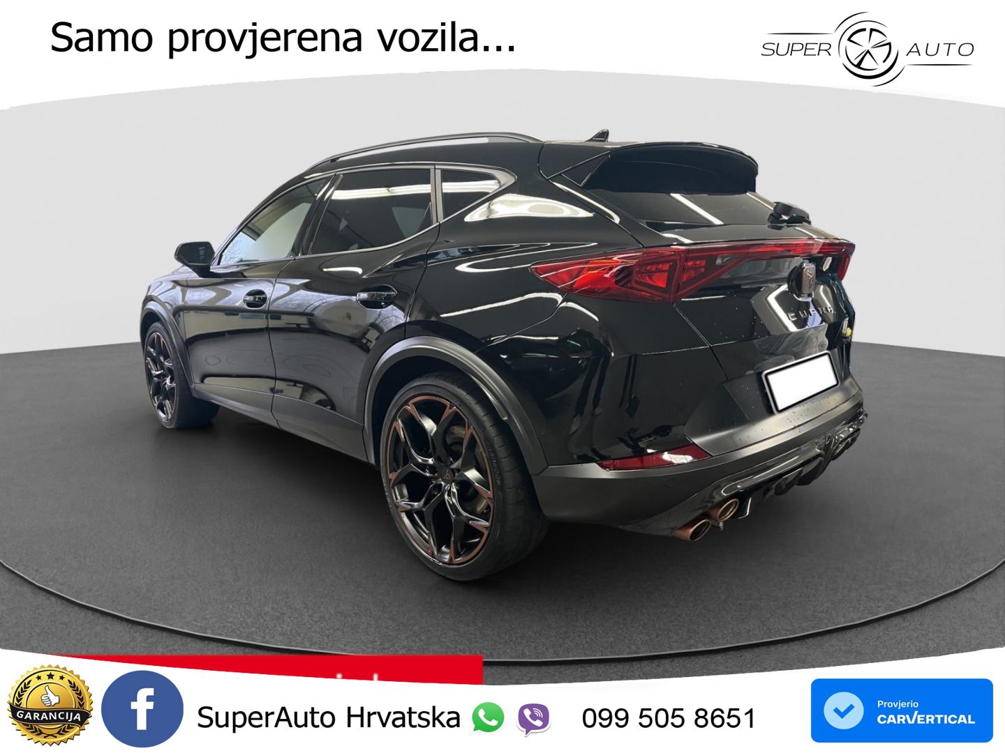 Cupra Formentor VZ5 2.5 TSI (390 KS) 4Drive DSG LED+GR SJED+ACC