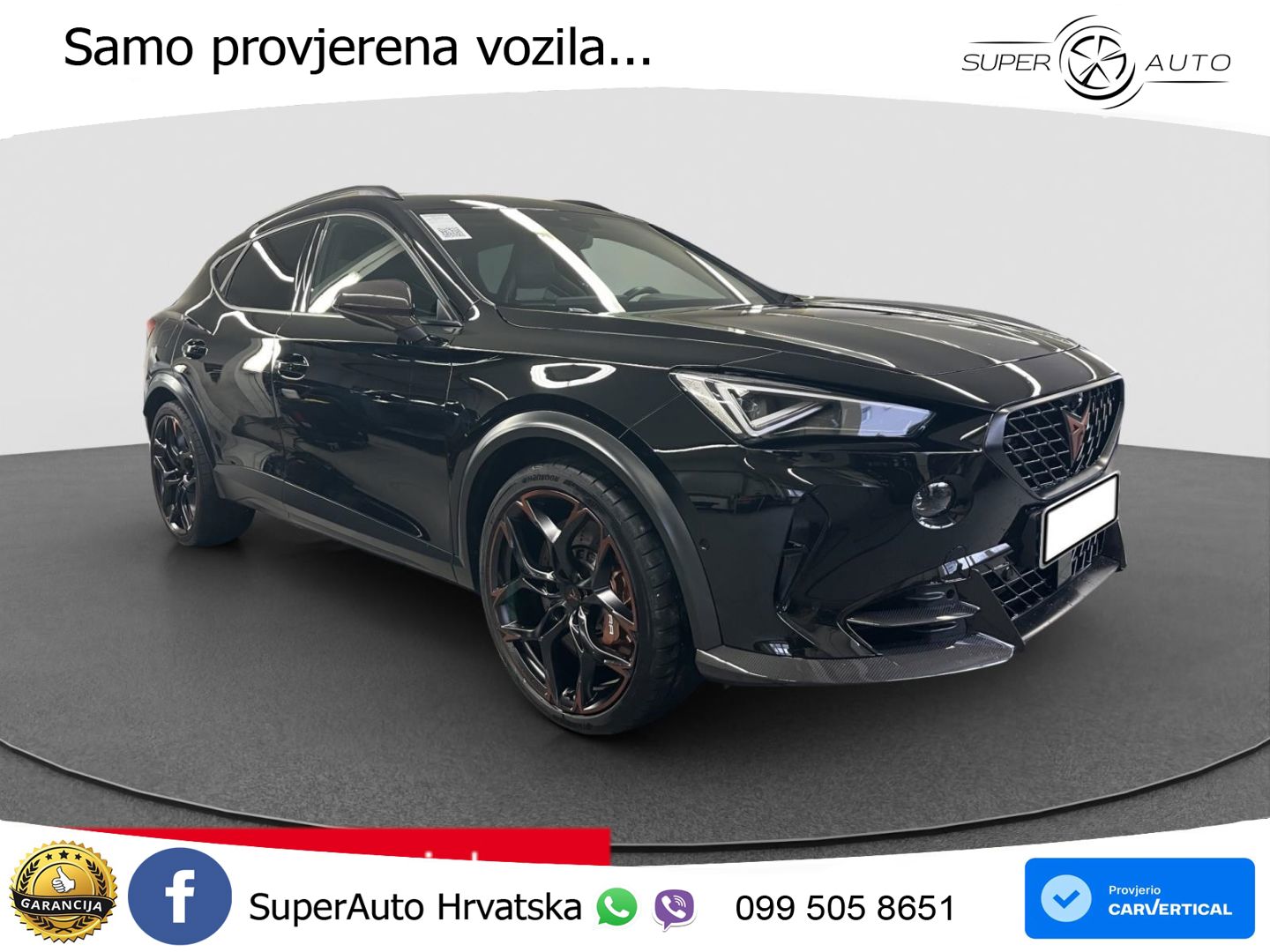 Cupra Formentor VZ5 2.5 TSI (390 KS) 4Drive DSG LED+GR SJED+ACC