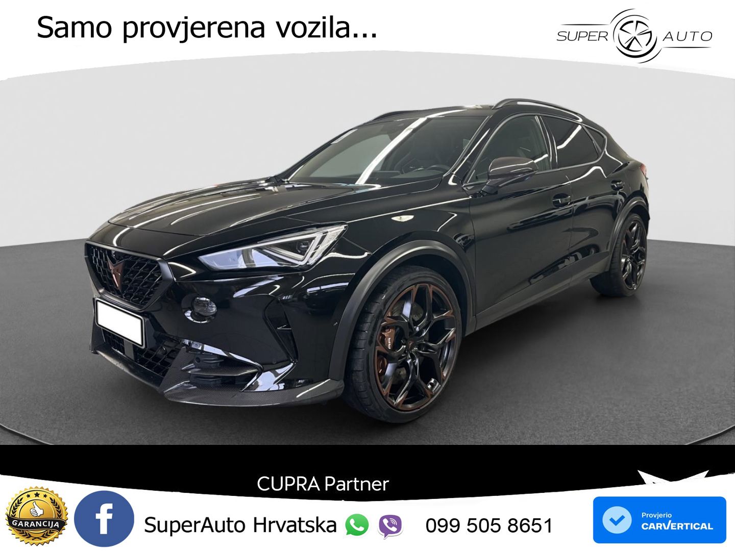 Cupra Formentor VZ5 2.5 TSI (390 KS) 4Drive DSG LED+GR SJED+ACC