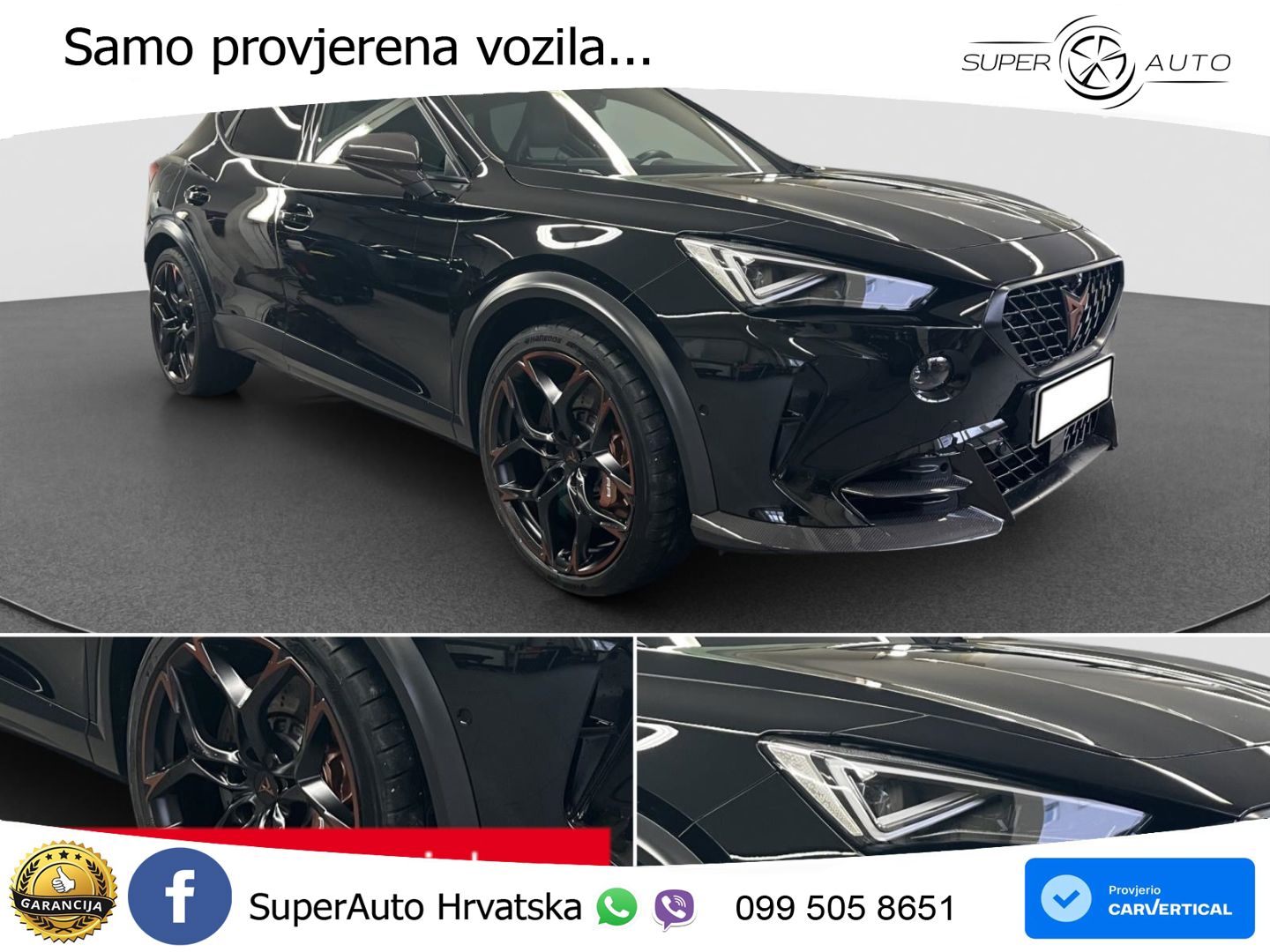 Cupra Formentor VZ5 2.5 TSI (390 KS) 4Drive DSG LED+GR SJED+ACC
