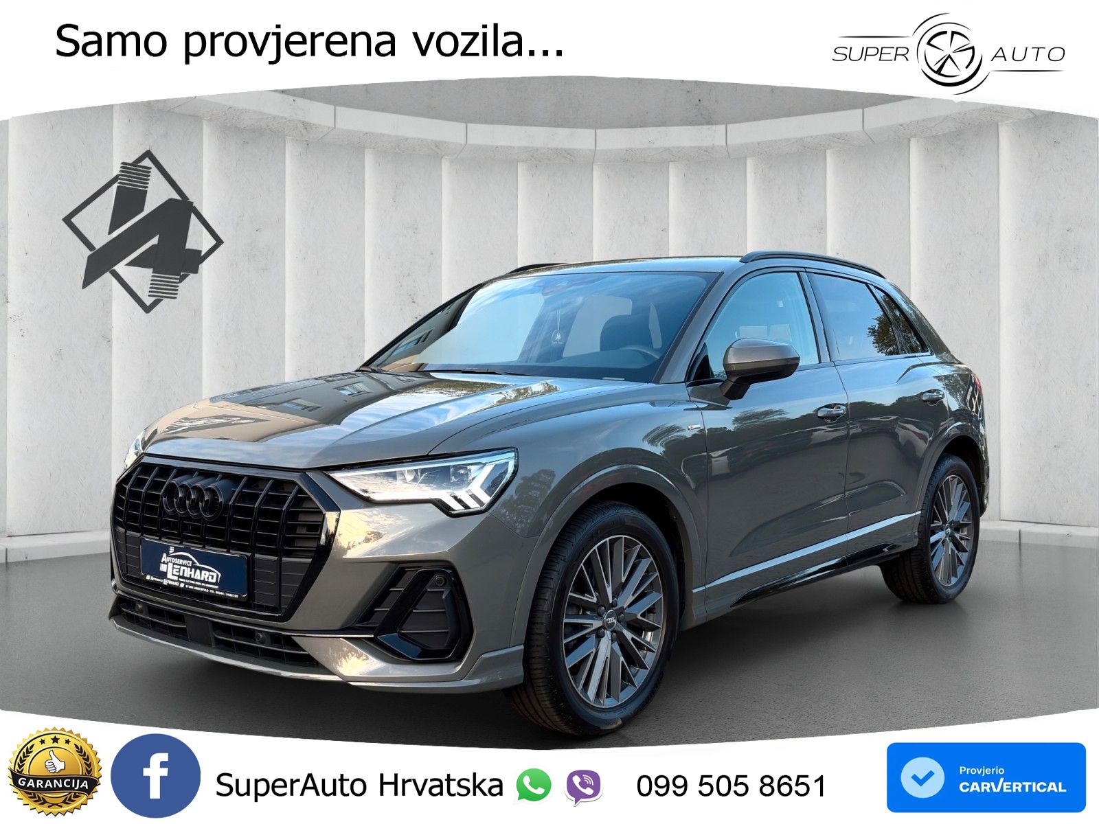 Audi Q3 35 TFSI (150 KS) S tronic S line LED+GR SJED+ACC