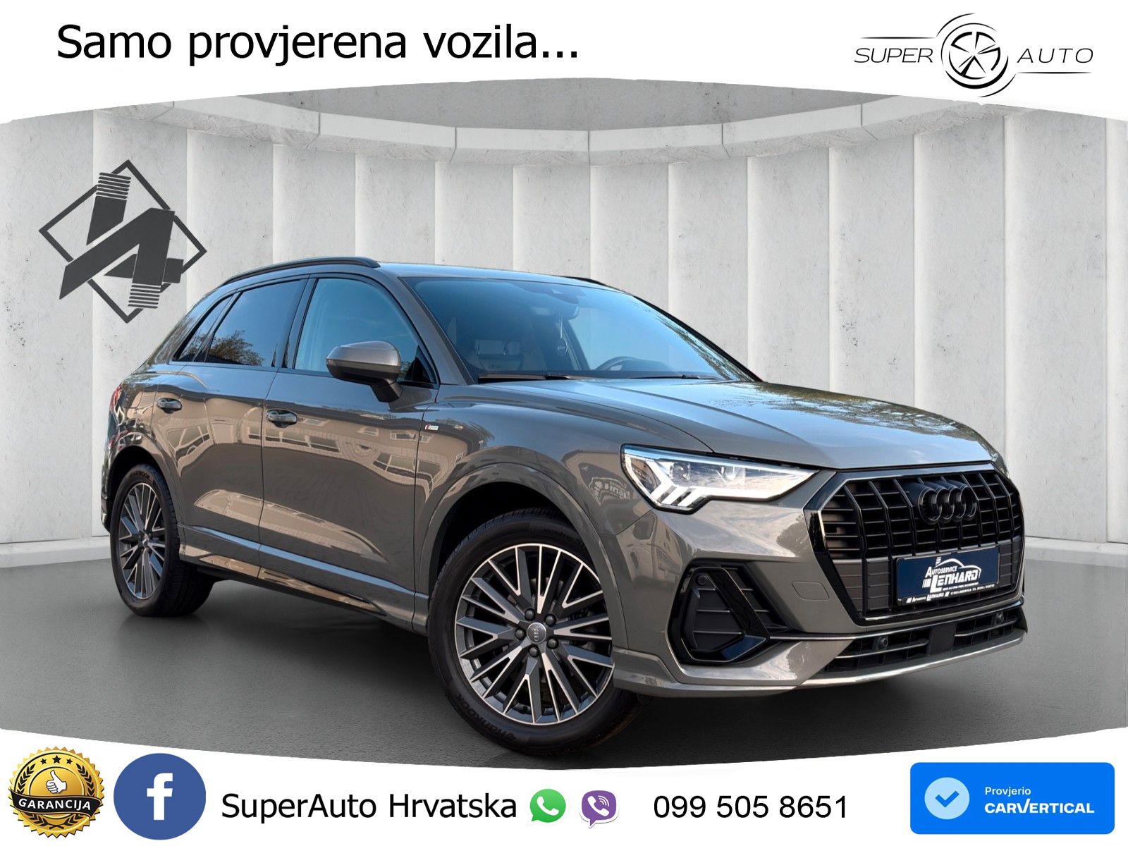 Audi Q3 35 TFSI (150 KS) S tronic S line LED+GR SJED+ACC