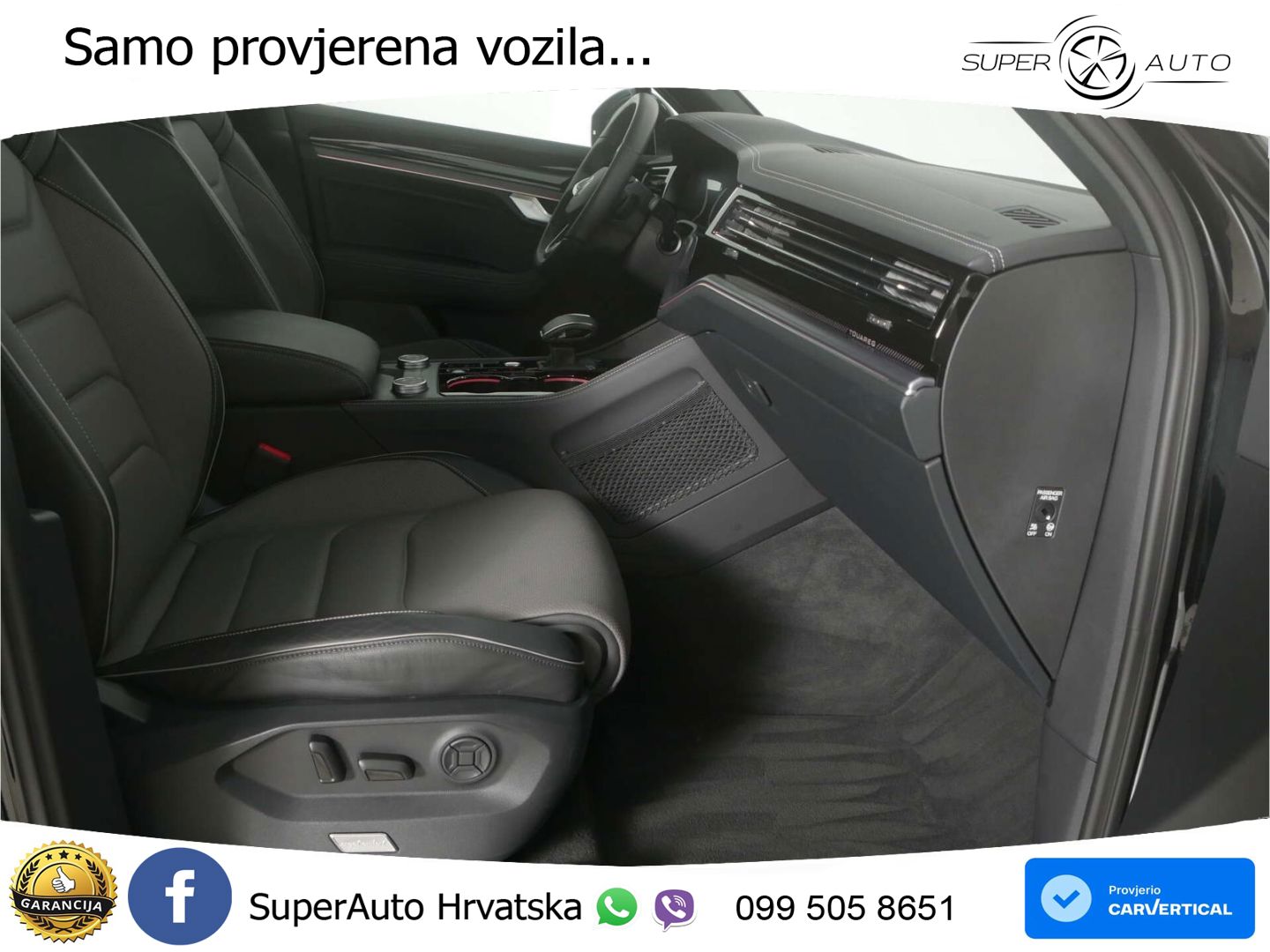 Volkswagen Touareg 3.0 V6 TDI (286 KS) 4MOTION Tiptronic ZRAČNI+ACC+GR SJED+KAM+PANO