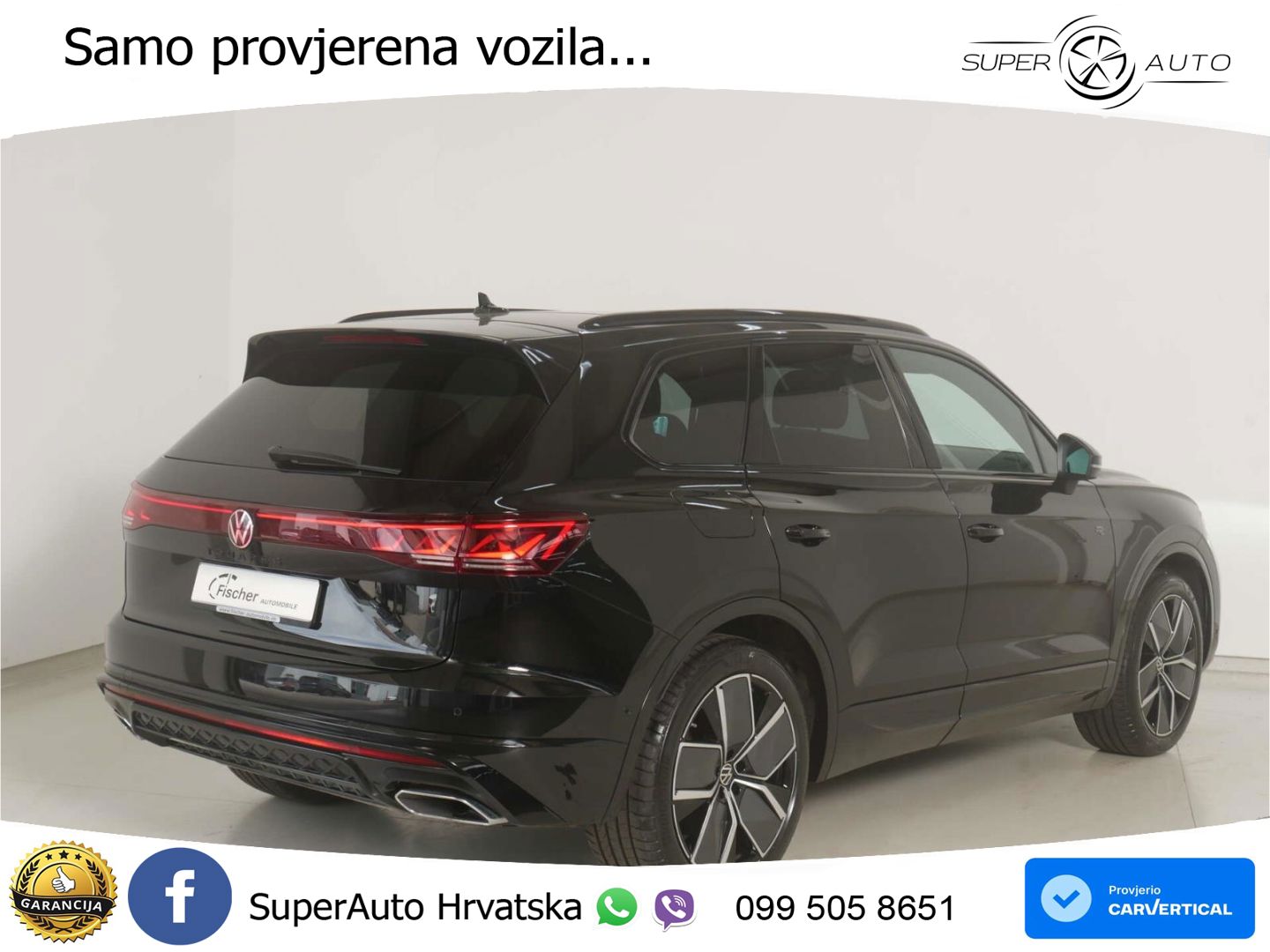 Volkswagen Touareg 3.0 V6 TDI (286 KS) 4MOTION Tiptronic ZRAČNI+ACC+GR SJED+KAM+PANO