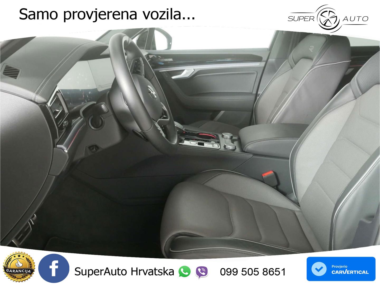 Volkswagen Touareg 3.0 V6 TDI (286 KS) 4MOTION Tiptronic ZRAČNI+ACC+GR SJED+KAM+PANO
