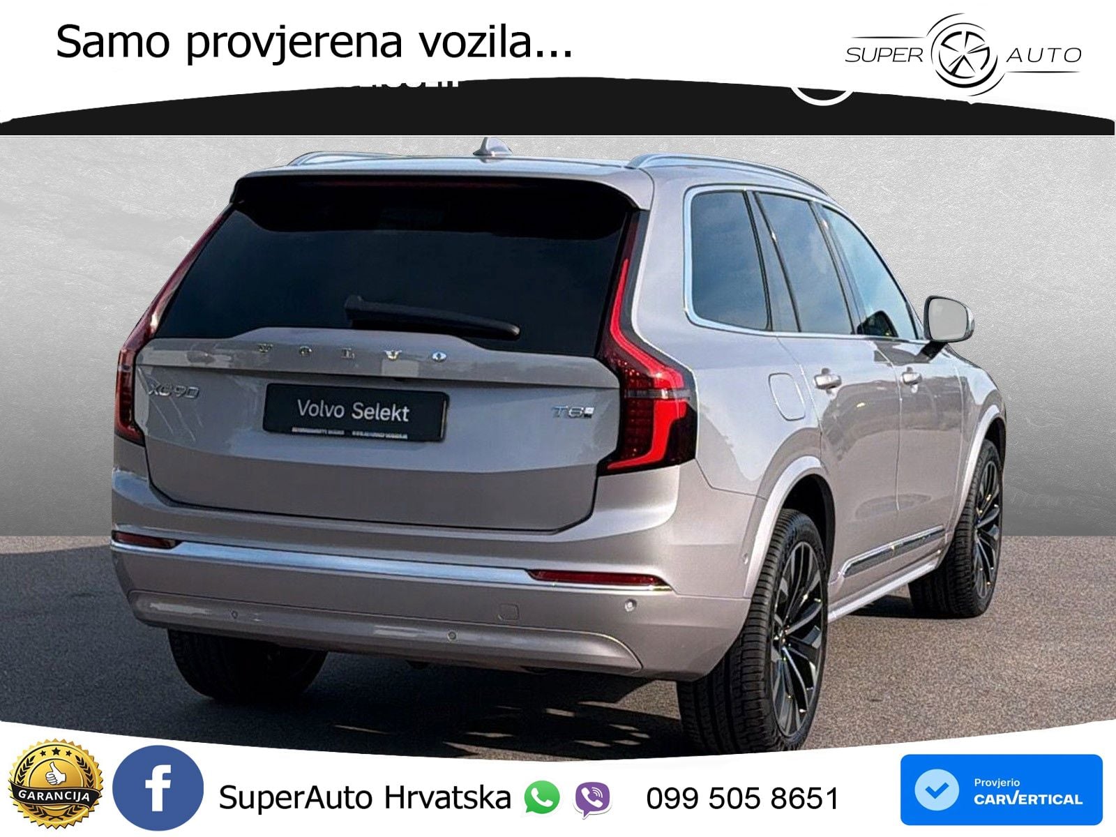 Volvo XC90 2.0 T8 AWD Automatic LED+GR SJED+ACC