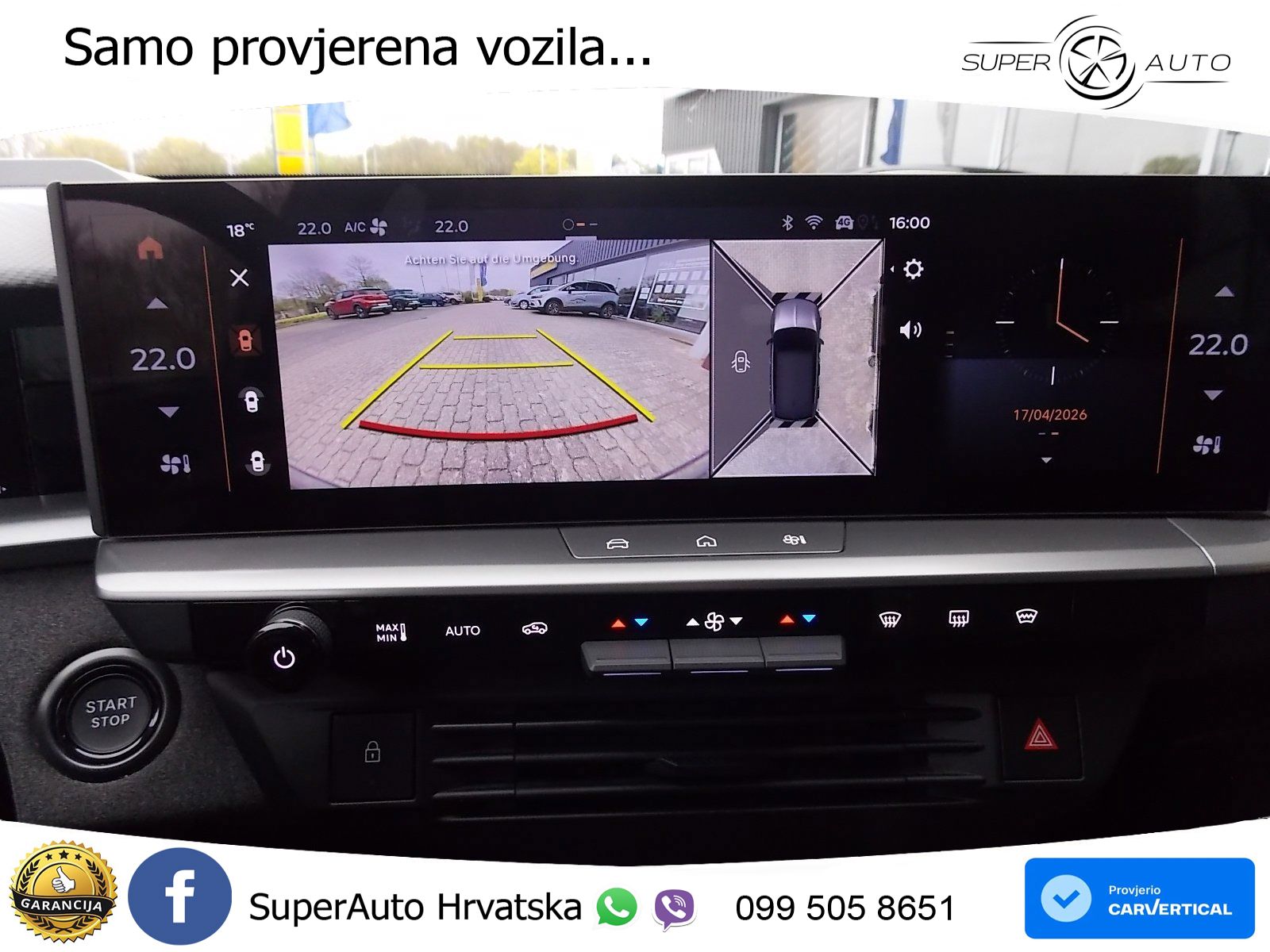 Opel Grandland 1.2 Turbo (145 KS) Hybrid eDCT GS LED+GR SJED+ACC