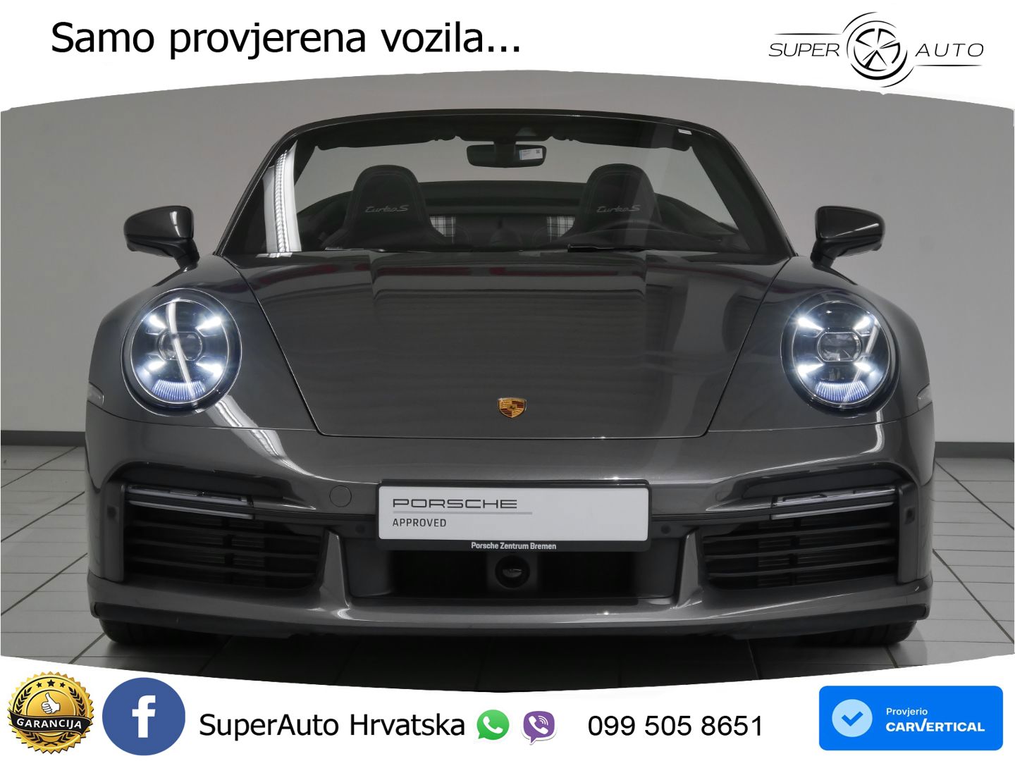 Porsche 911 Turbo S Cabriolet 3.8 (650 KS) PDK MATRIX+GR SJED+KAM