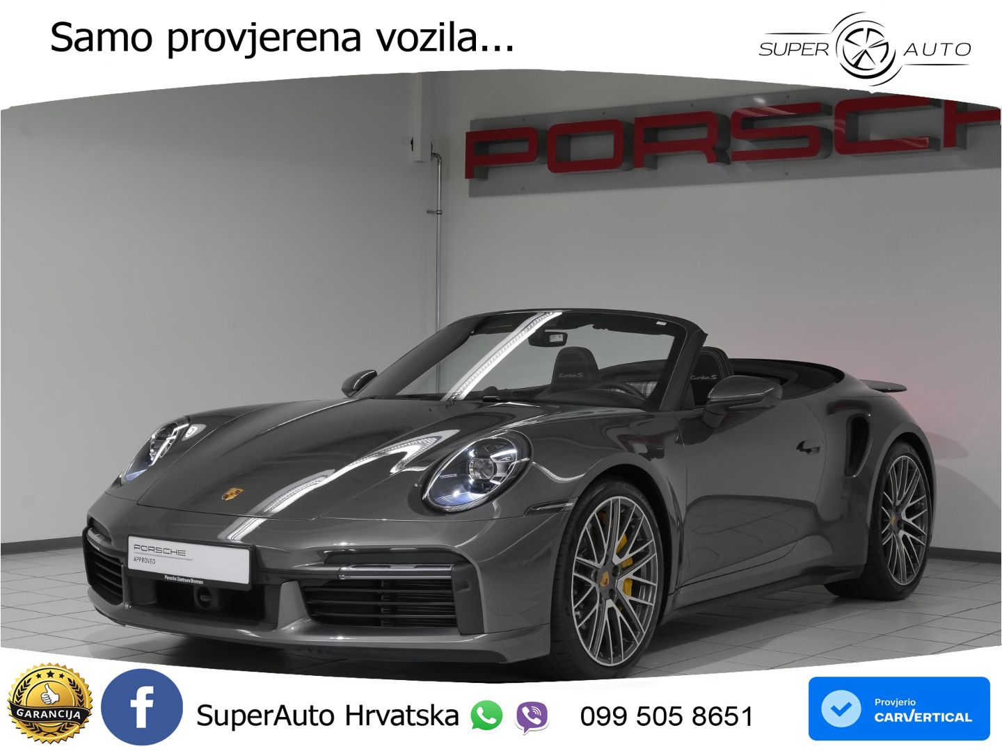 Porsche 911 Turbo S Cabriolet 3.8 (650 KS) PDK MATRIX+GR SJED+KAM