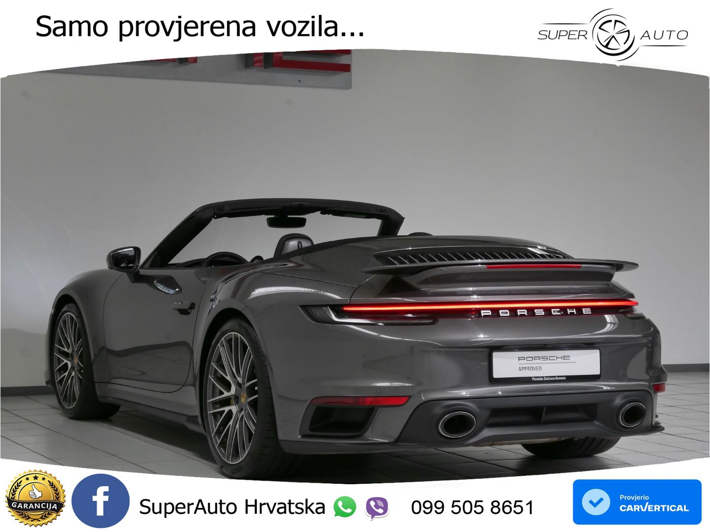Porsche 911 Turbo S Cabriolet 3.8 (650 KS) PDK MATRIX+GR SJED+KAM