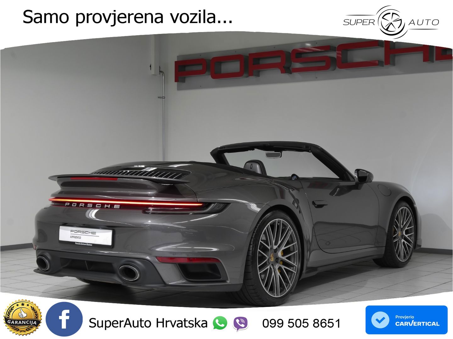 Porsche 911 Turbo S Cabriolet 3.8 (650 KS) PDK MATRIX+GR SJED+KAM