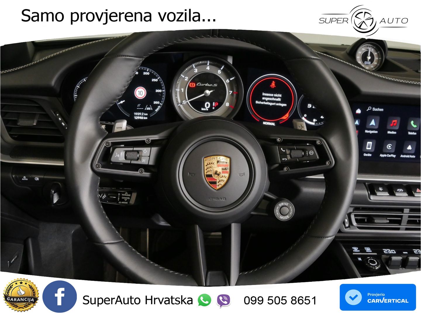 Porsche 911 Turbo S Cabriolet 3.8 (650 KS) PDK MATRIX+GR SJED+KAM