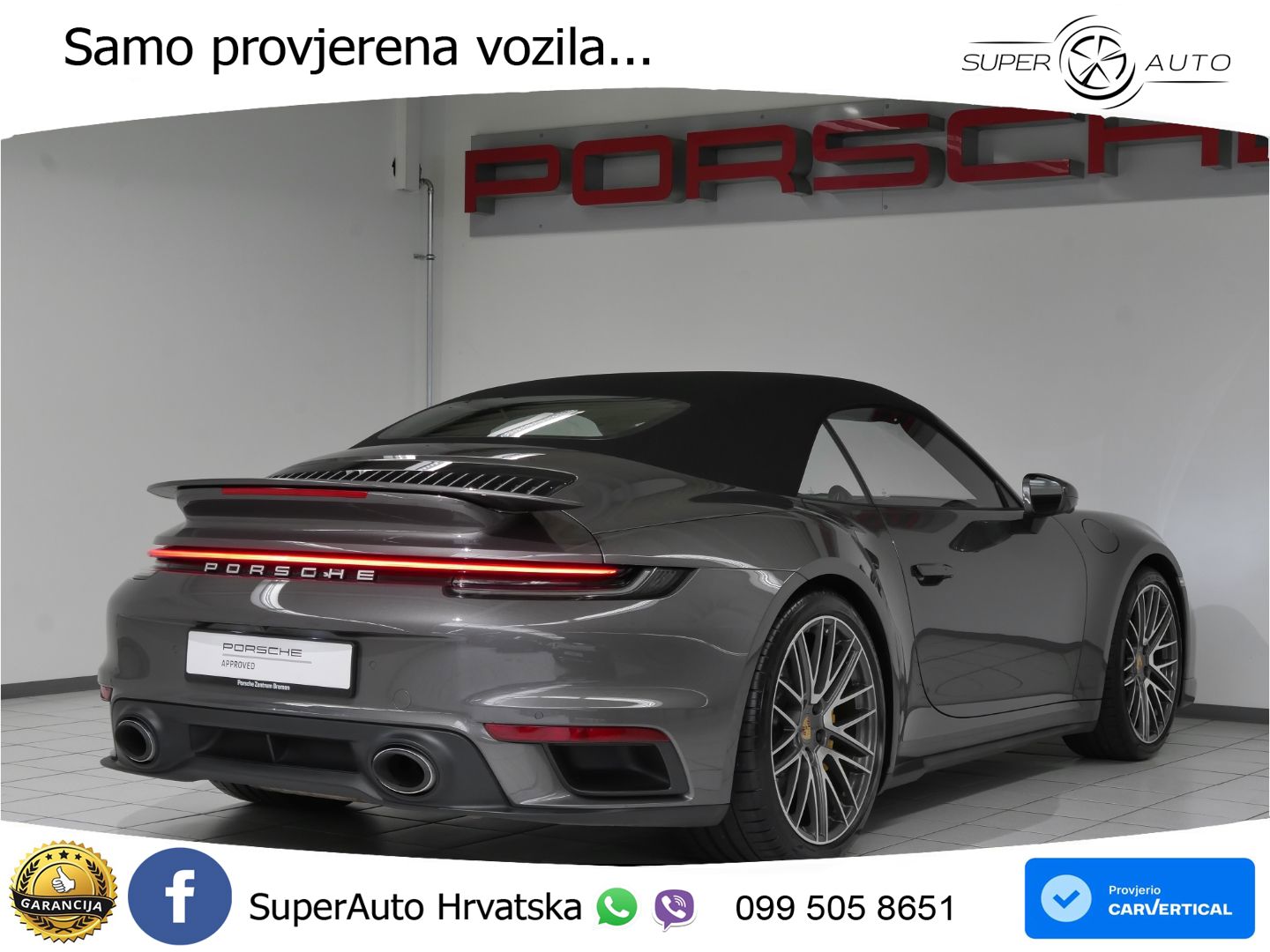 Porsche 911 Turbo S Cabriolet 3.8 (650 KS) PDK MATRIX+GR SJED+KAM