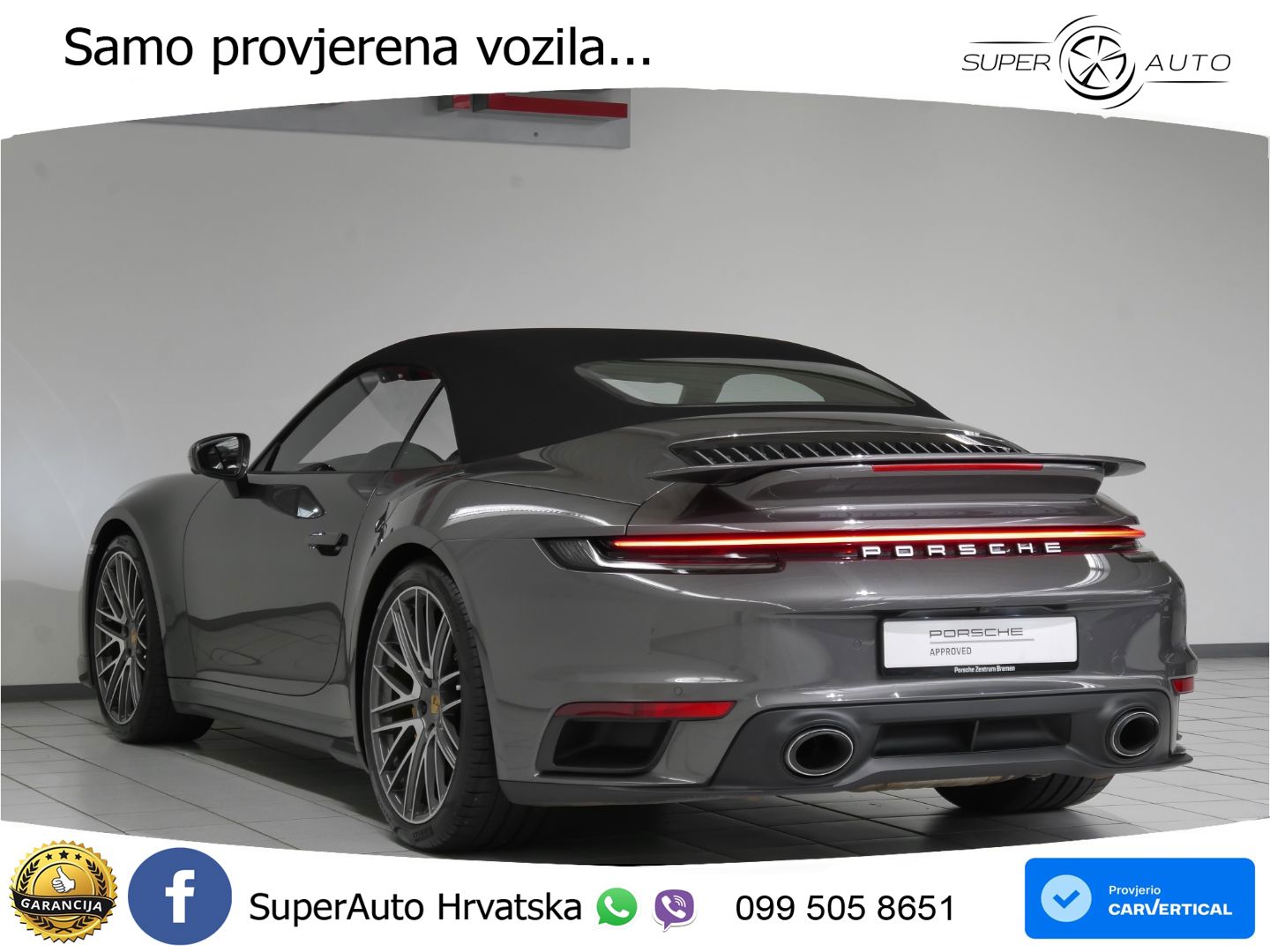 Porsche 911 Turbo S Cabriolet 3.8 (650 KS) PDK MATRIX+GR SJED+KAM