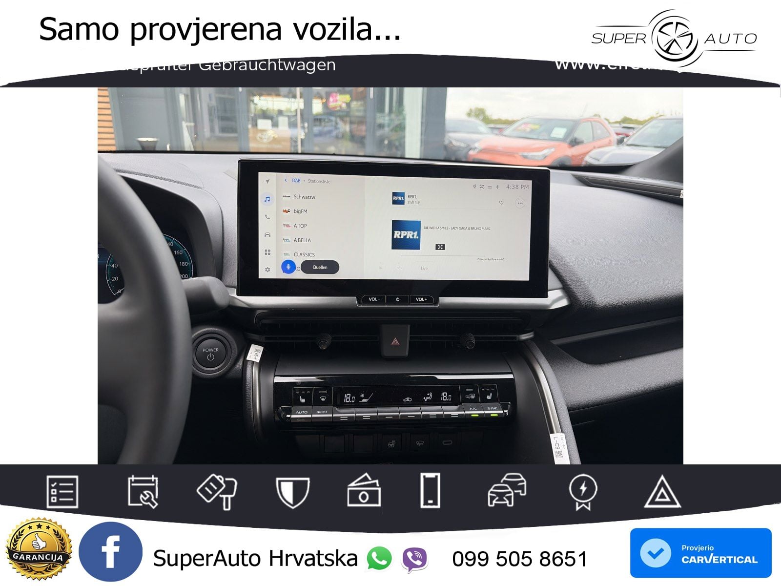 Toyota C-HR 1.8 (140 KS) Hybrid e-CVT Teamplayer LED+GR SJED+ACC
