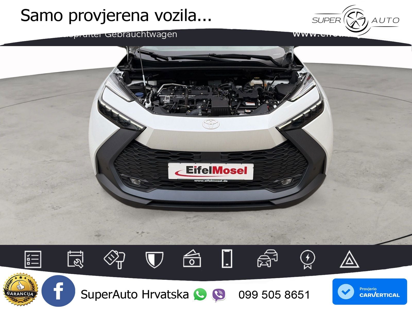 Toyota C-HR 1.8 (140 KS) Hybrid e-CVT Teamplayer LED+GR SJED+ACC