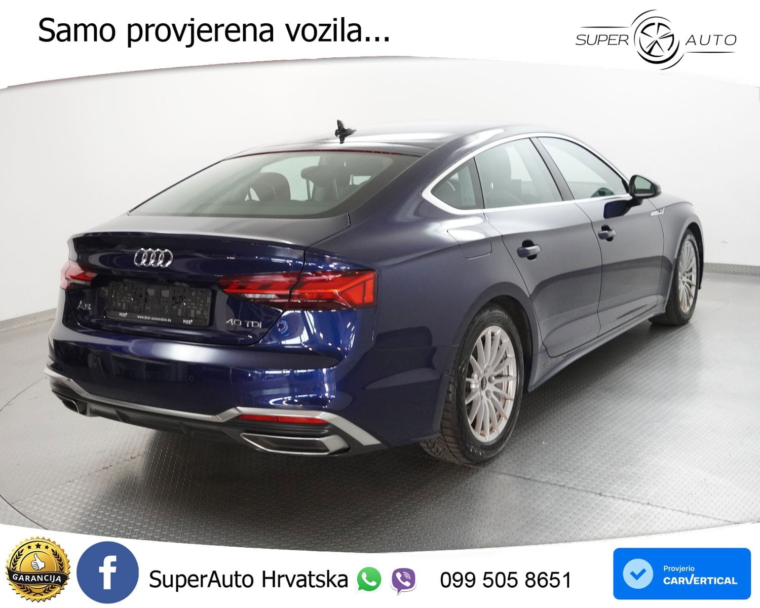 Audi A5 Sportback 40 TDI (204 KS) S tronic S line