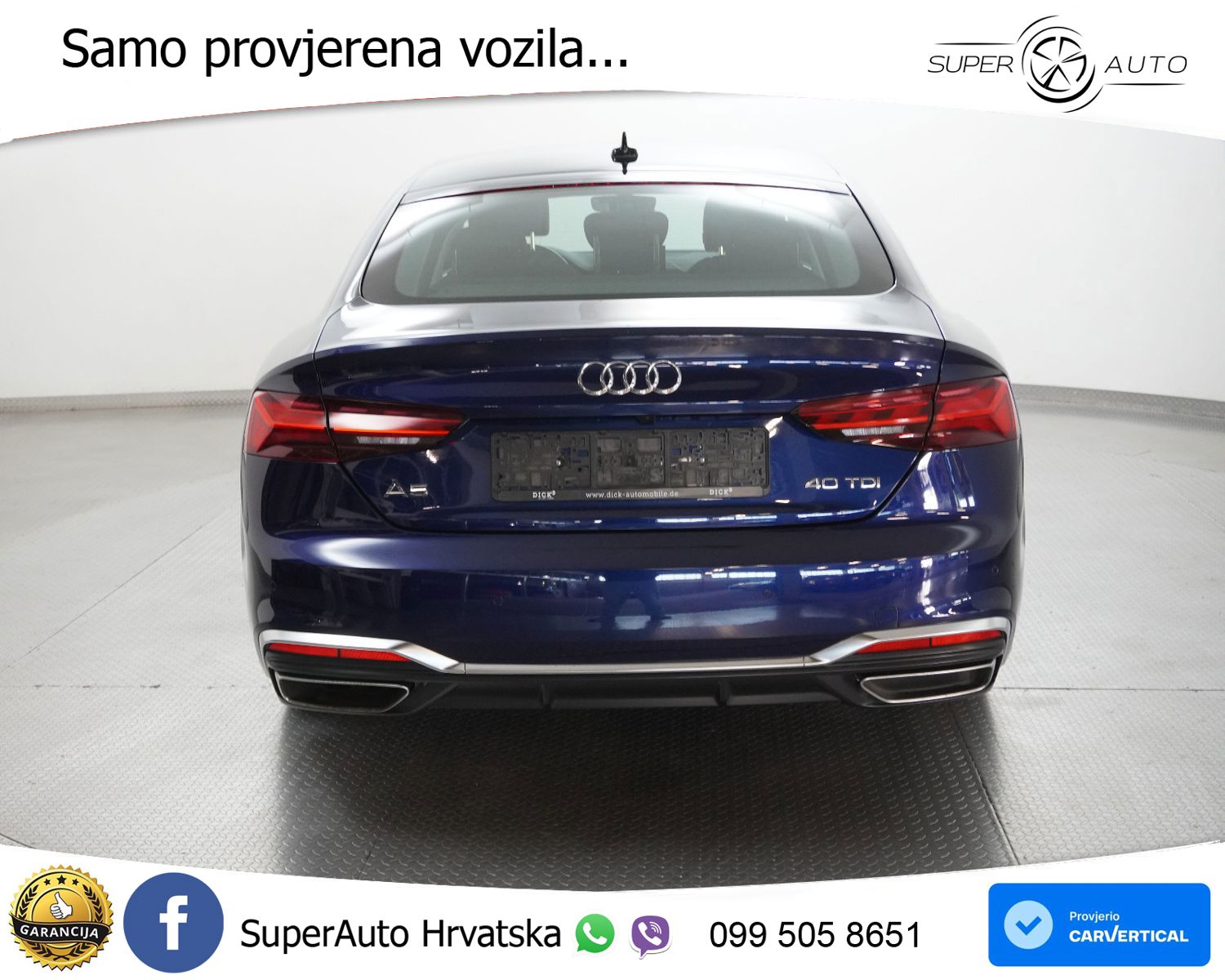 Audi A5 Sportback 40 TDI (204 KS) S tronic S line