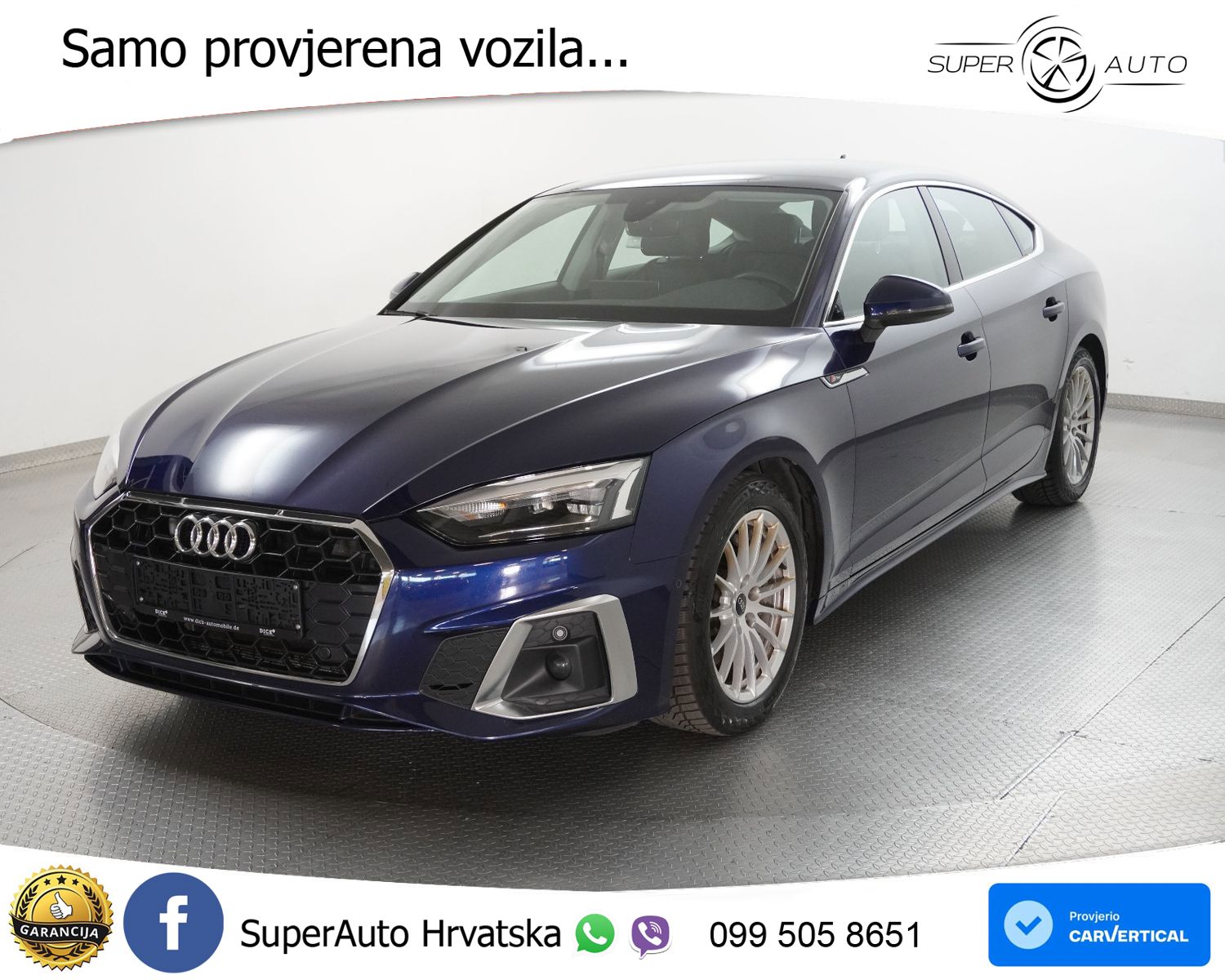 Audi A5 Sportback 40 TDI (204 KS) S tronic S line