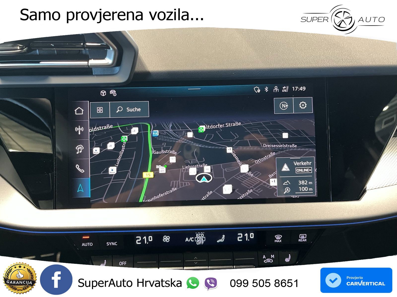 Audi A3 45 TFSIe (272 KS) S tronic S line LED+GR SJED+ACC
