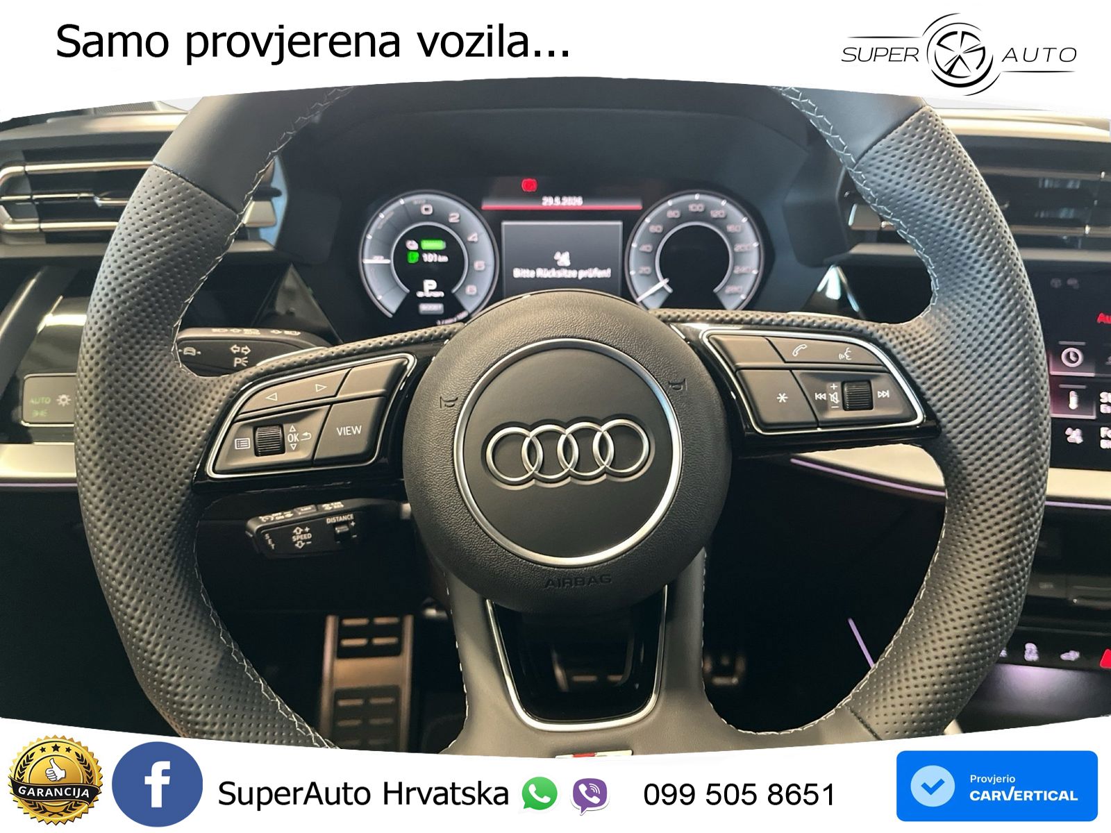 Audi A3 45 TFSIe (272 KS) S tronic S line LED+GR SJED+ACC