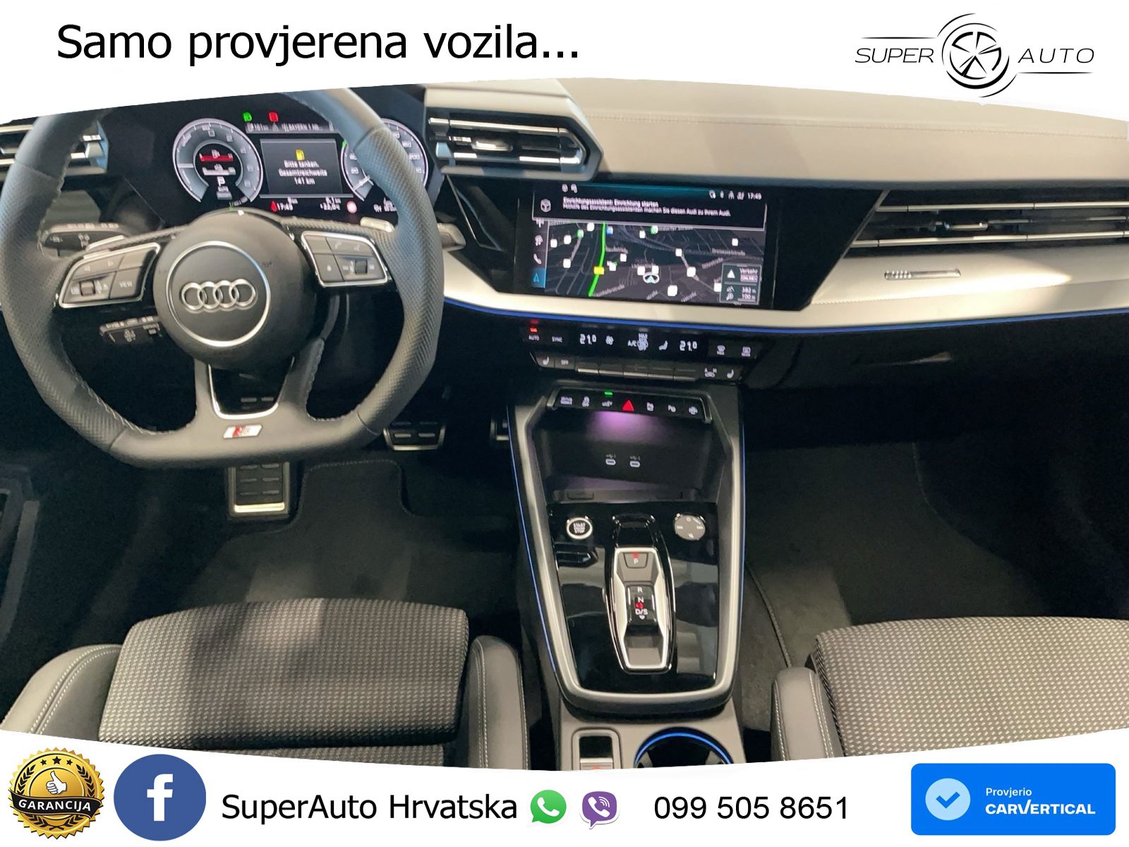 Audi A3 45 TFSIe (272 KS) S tronic S line LED+GR SJED+ACC
