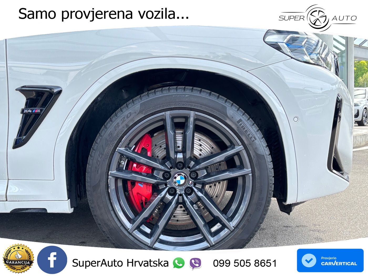 BMW X4 M Competition 3.0 (510 KS) xDrive Steptronic LED+GR SJED+ACC