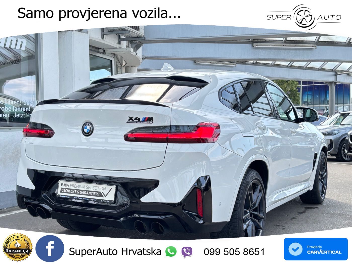 BMW X4 M Competition 3.0 (510 KS) xDrive Steptronic LED+GR SJED+ACC