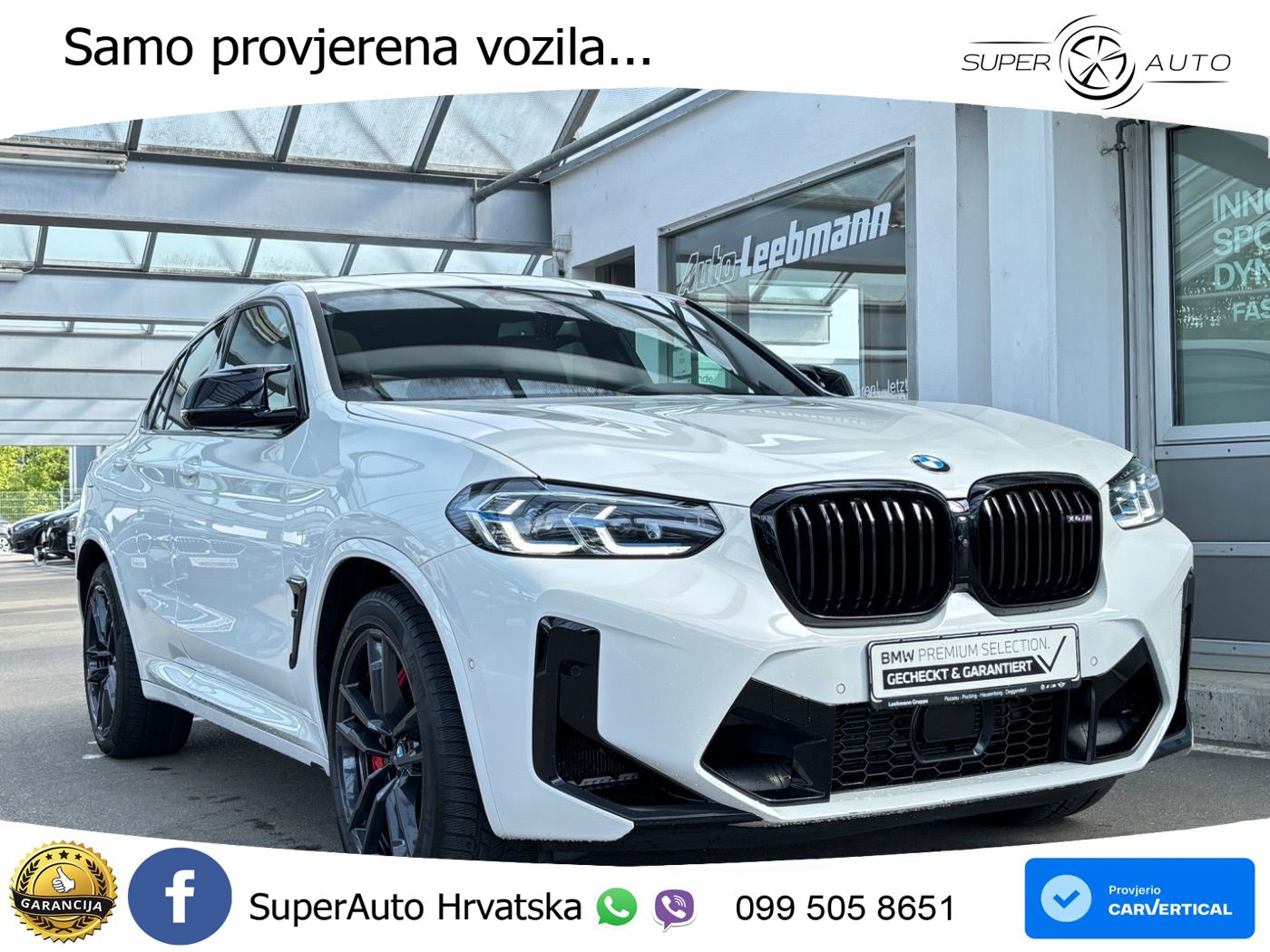 BMW X4 M Competition 3.0 (510 KS) xDrive Steptronic LED+GR SJED+ACC