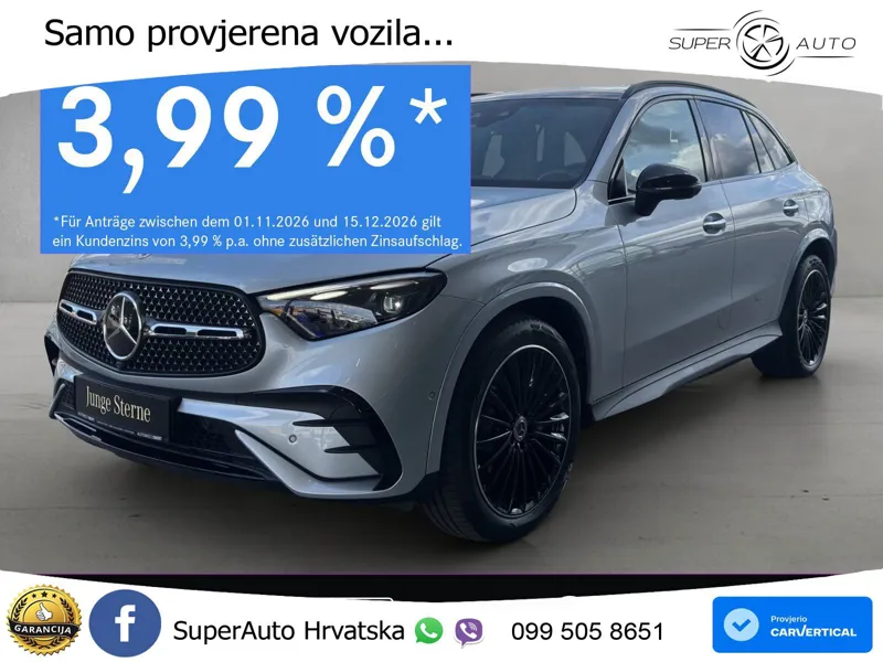 Mercedes GLC 450d (367 KS) 4MATIC 9G-TRONIC AMG ACC+HEAD+GR SJED+360+PANO