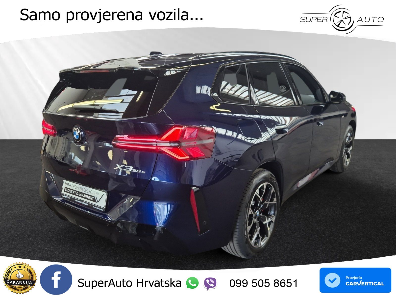 BMW X3 30e xDrive Steptronic M Sport LED+GR SJED+ACC