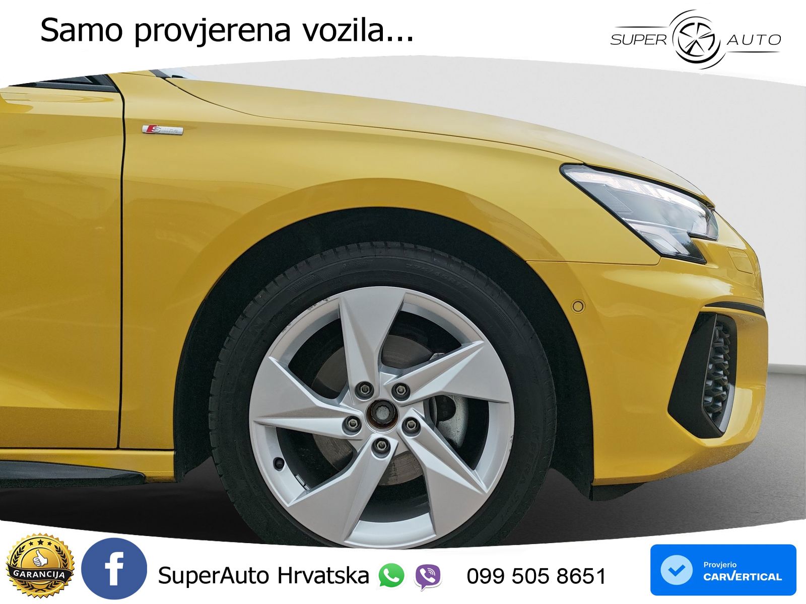 Audi A3 35 TFSI (150 KS) S line