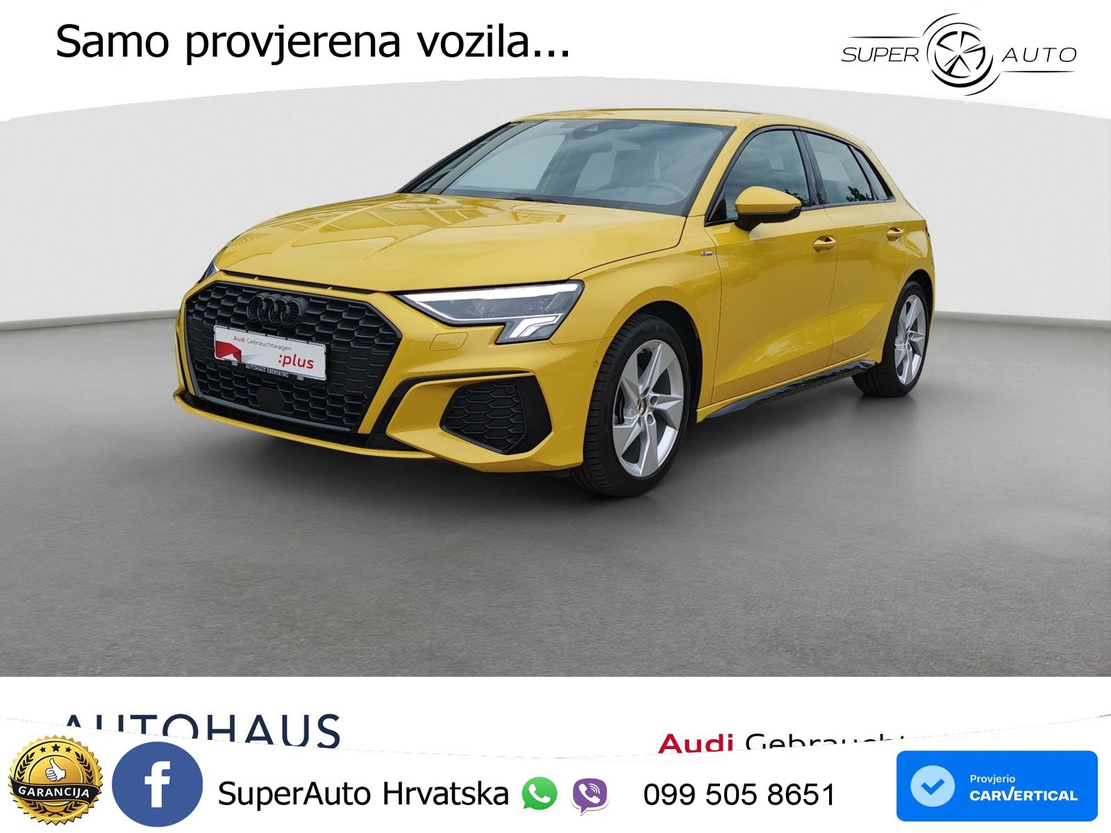 Audi A3 35 TFSI (150 KS) S line