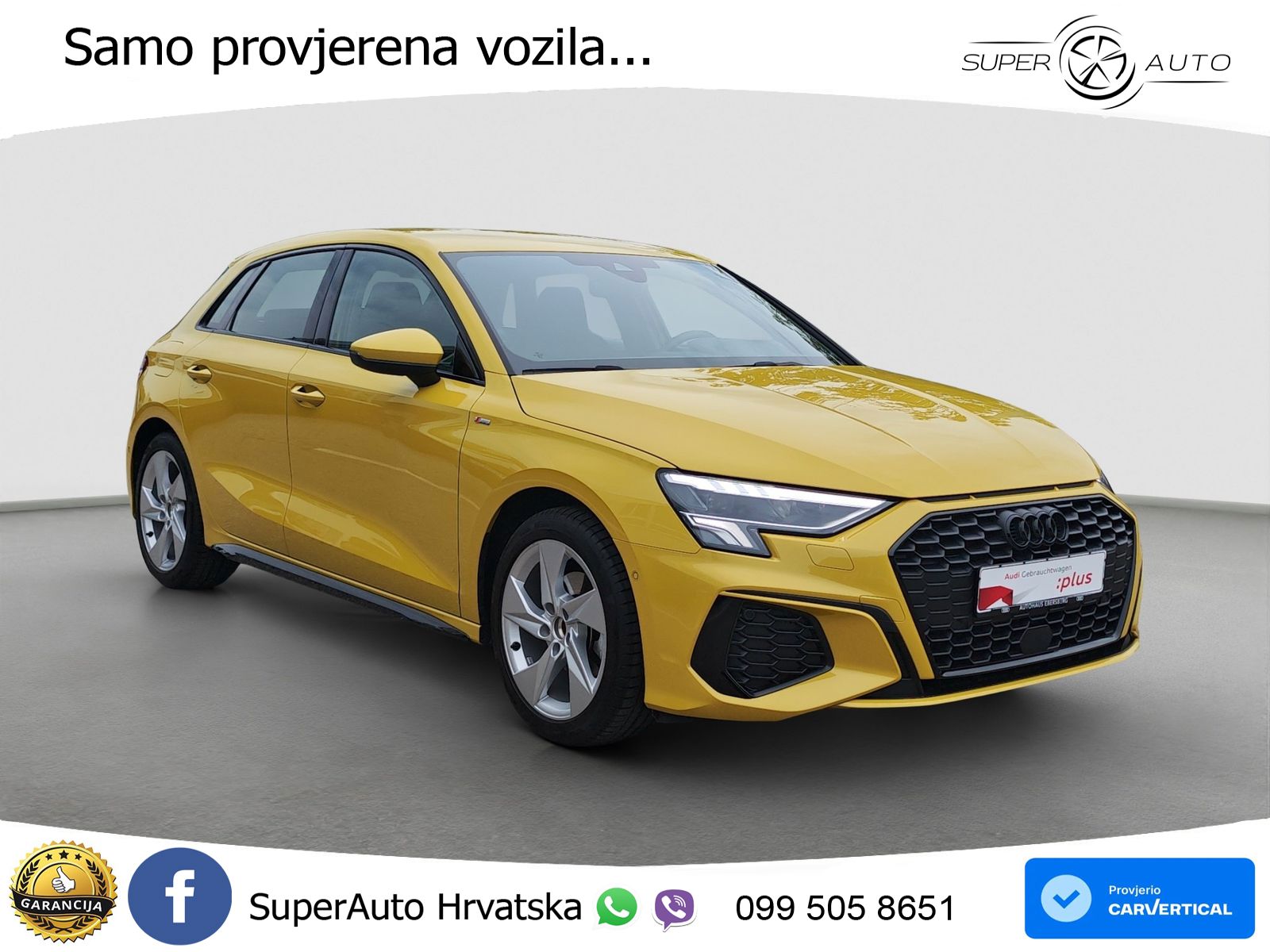 Audi A3 35 TFSI (150 KS) S line